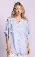 Gigi Top Light Blue