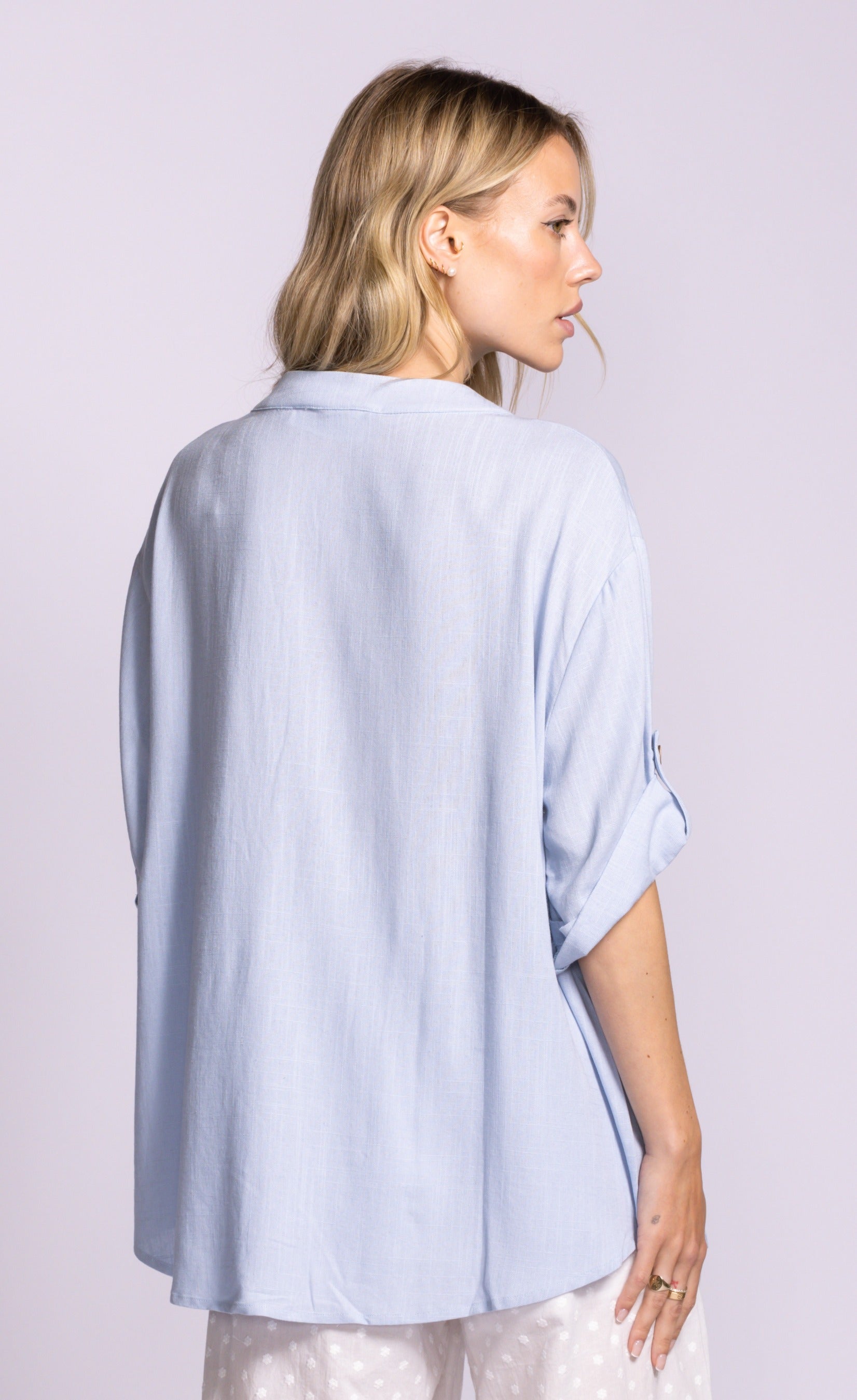Gigi Top Light Blue