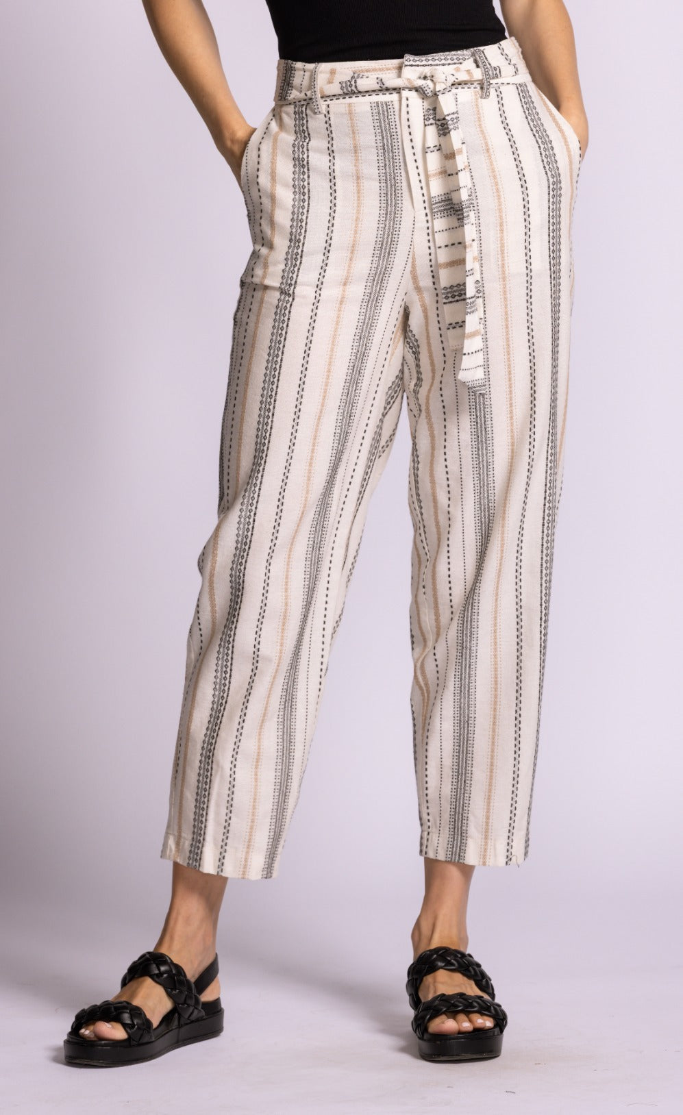 Peach Grove Pants Brown