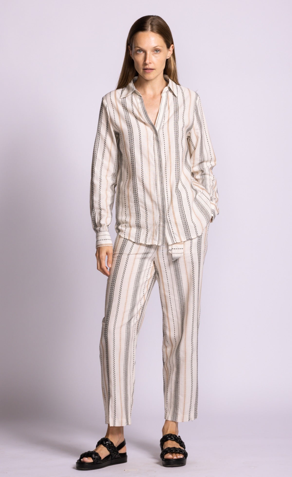 Peach Grove Pants Brown