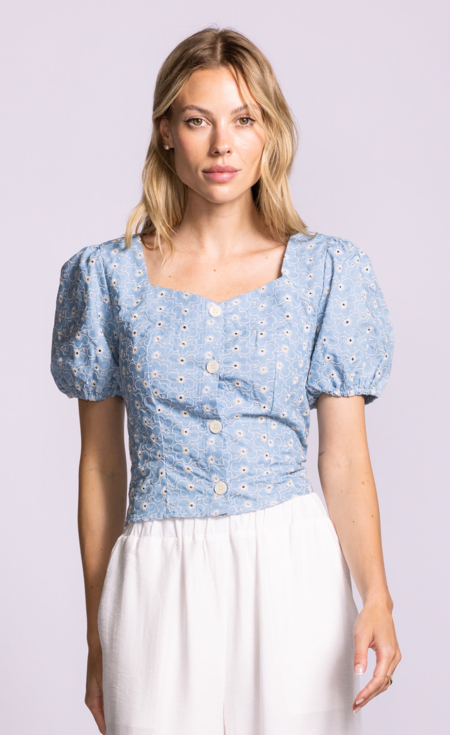 Hailey Top Blue