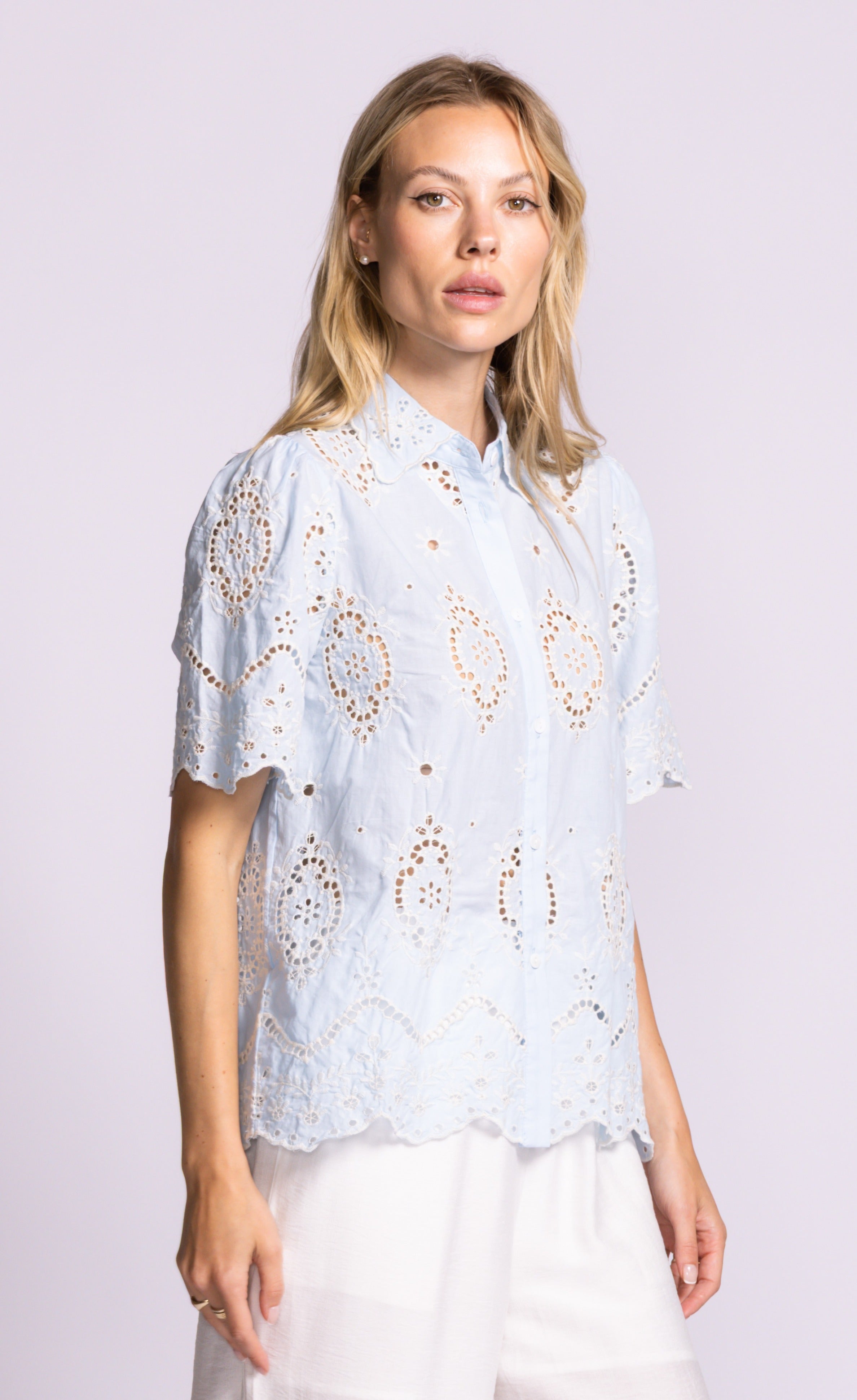 Lily Top Blue