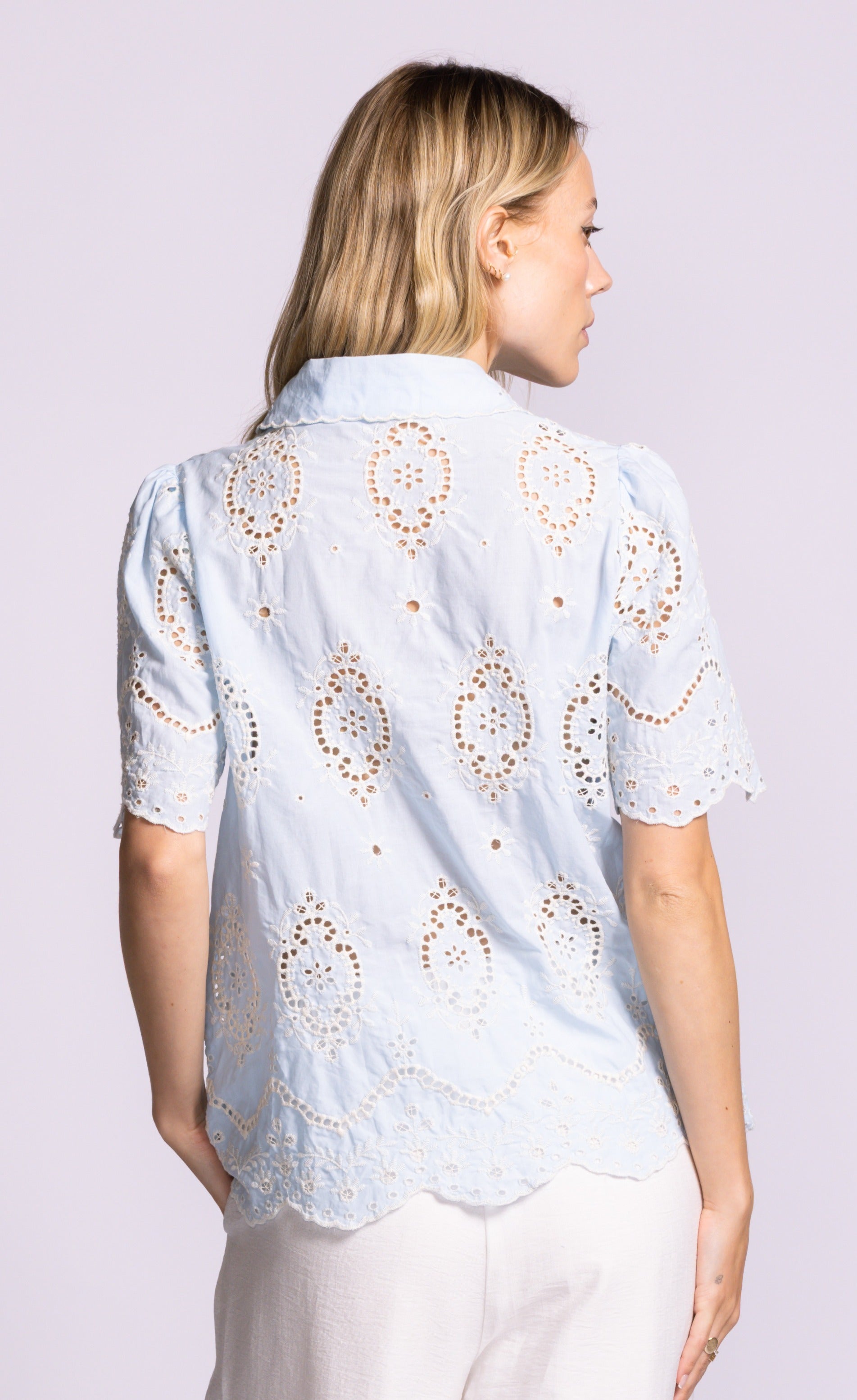 Lily Top Blue