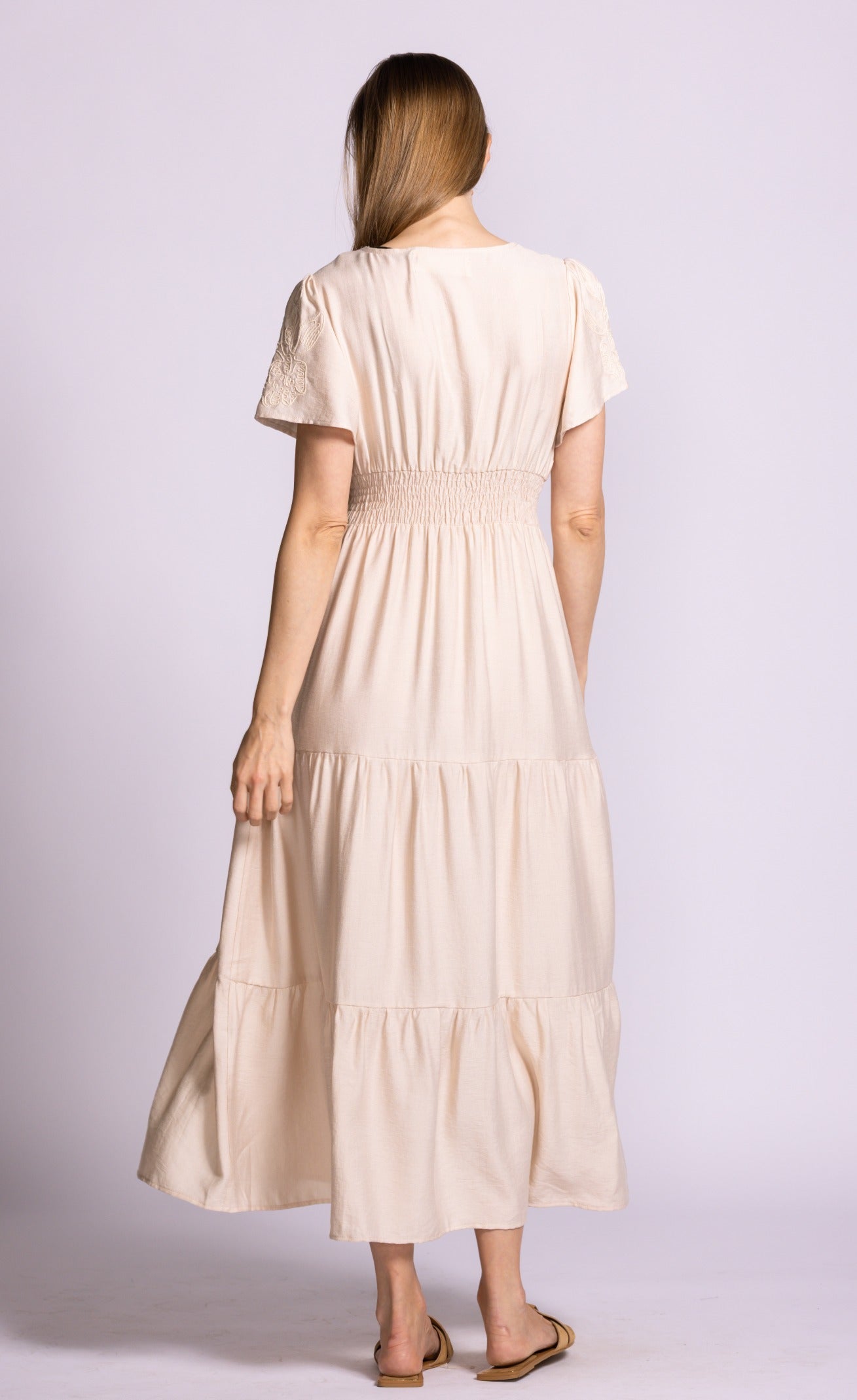 Irvine Dress Beige