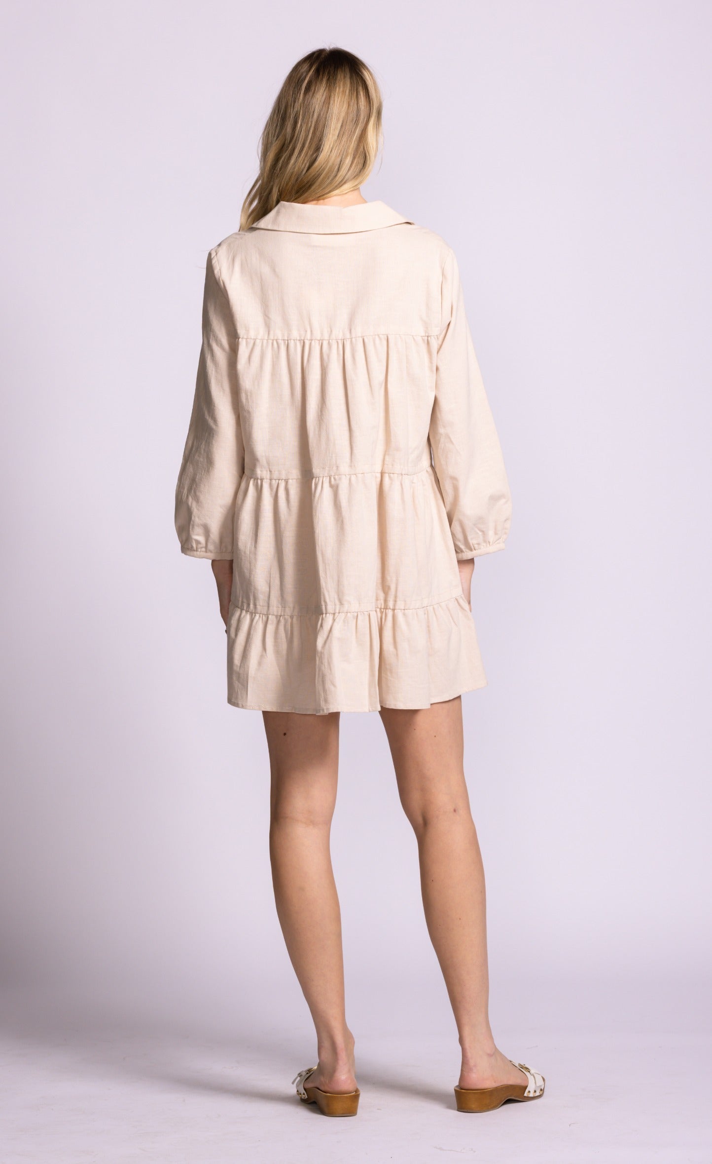 Leayn Dress Beige