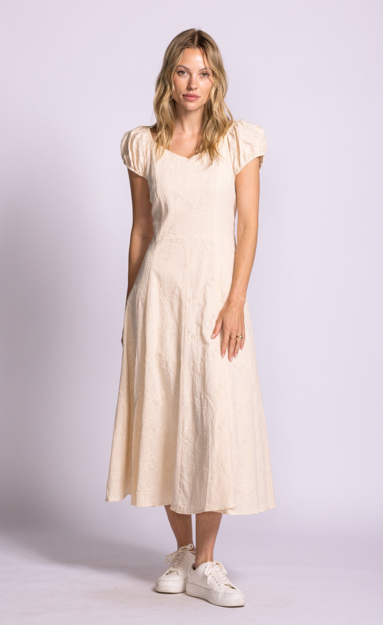 Juno Dress Beige