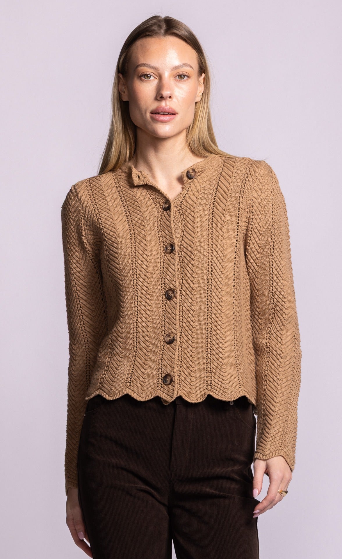 Palmer Sweater Light Brown