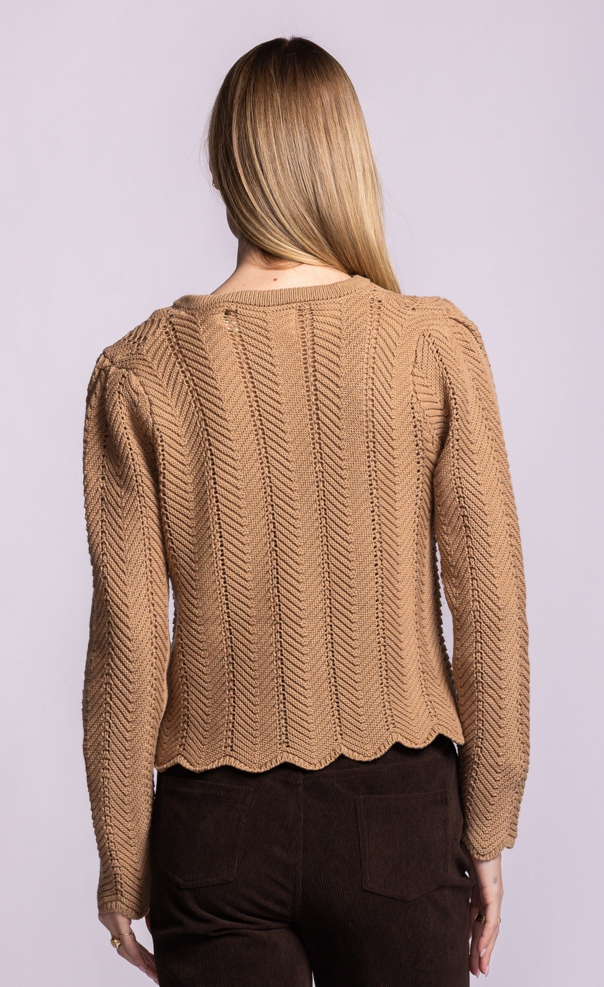 Palmer Sweater Light Brown