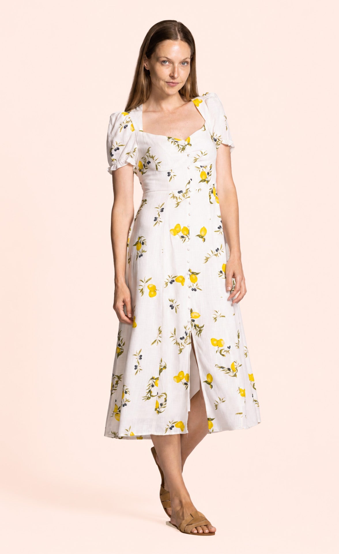 Sorrento Dress Yellow