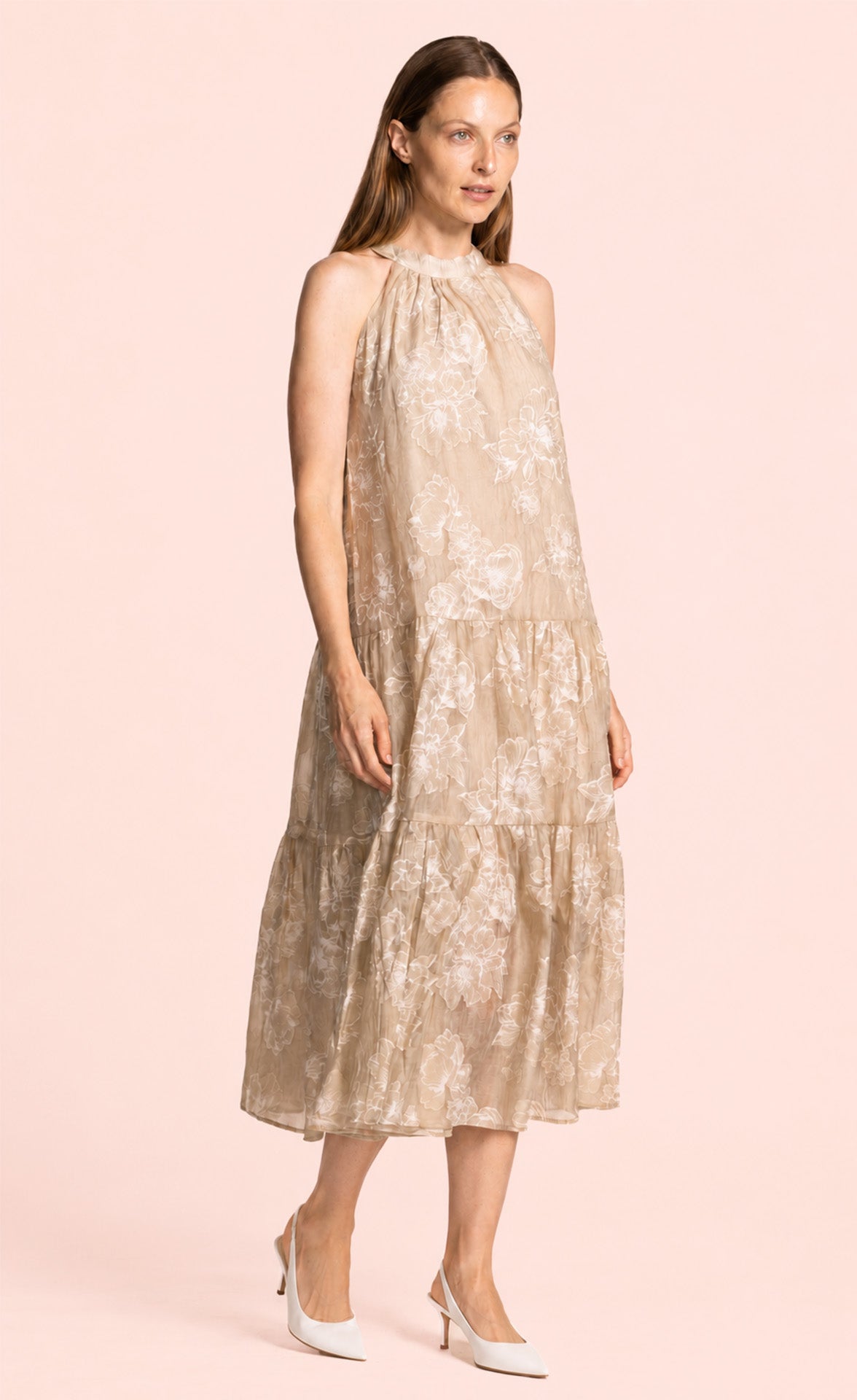 Willow Dress Beige