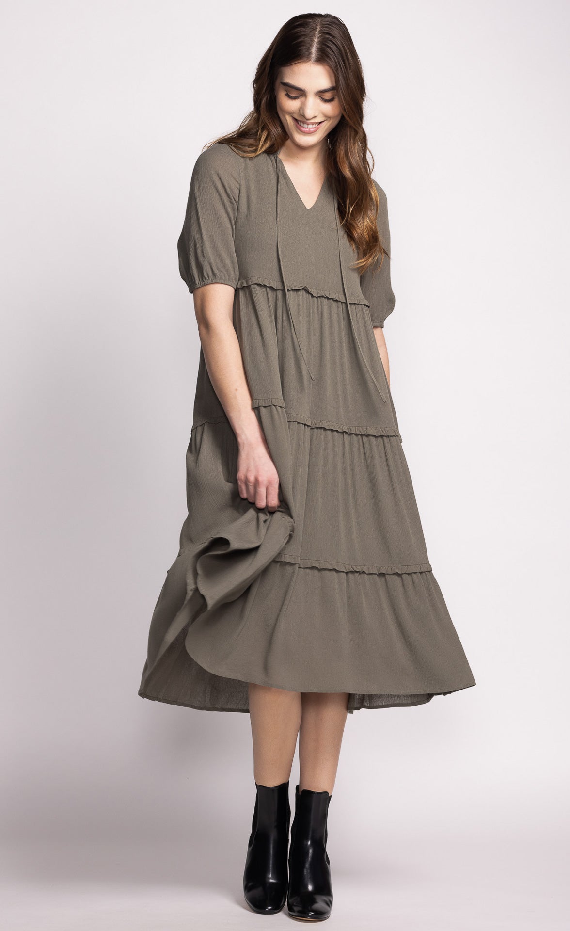 Zoey Dress - Olive