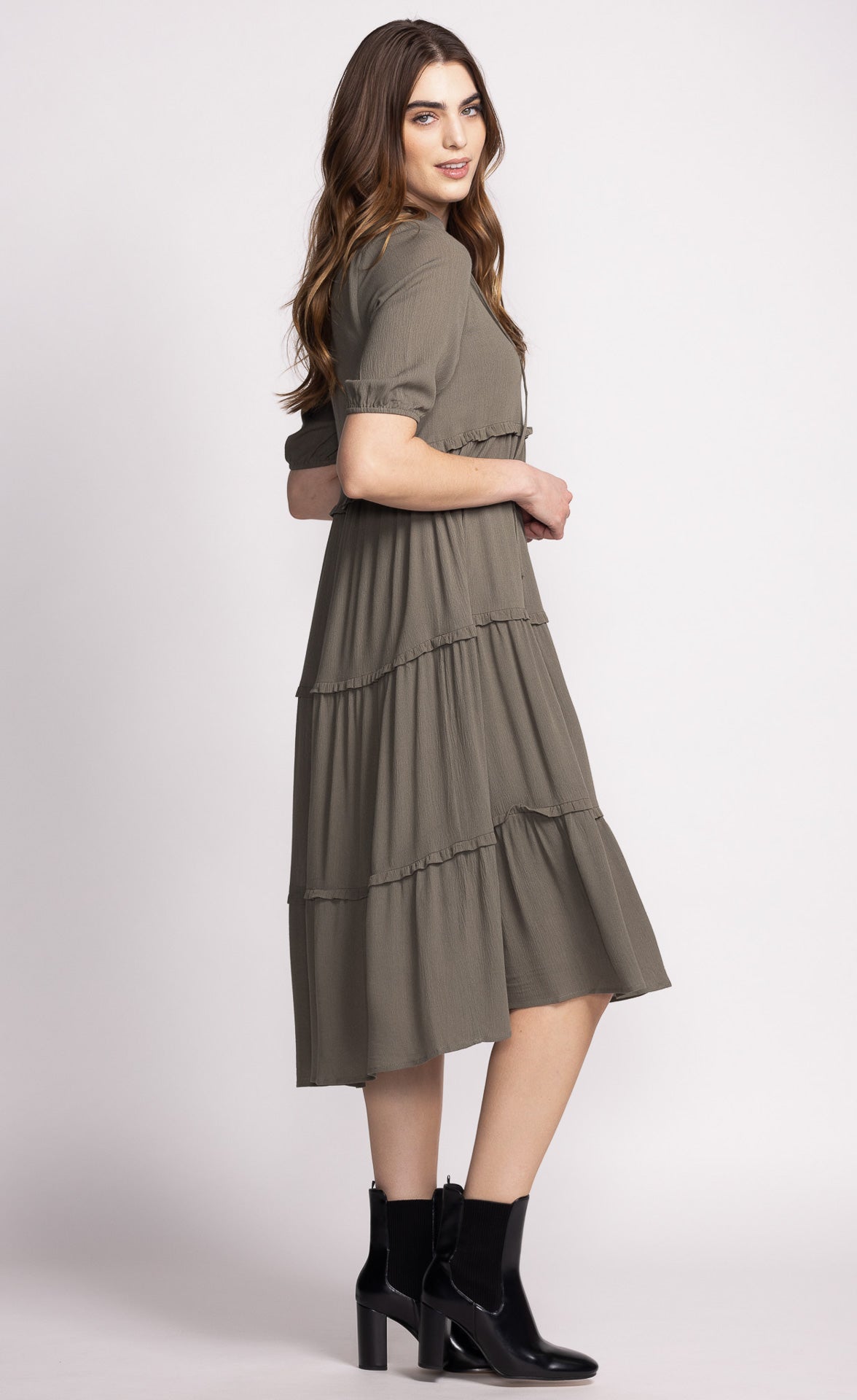 Zoey Dress - Olive