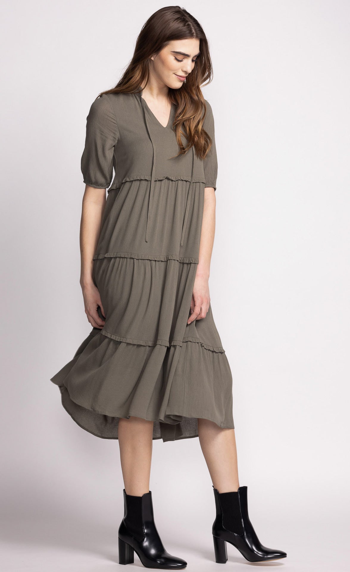 Zoey Dress - Olive