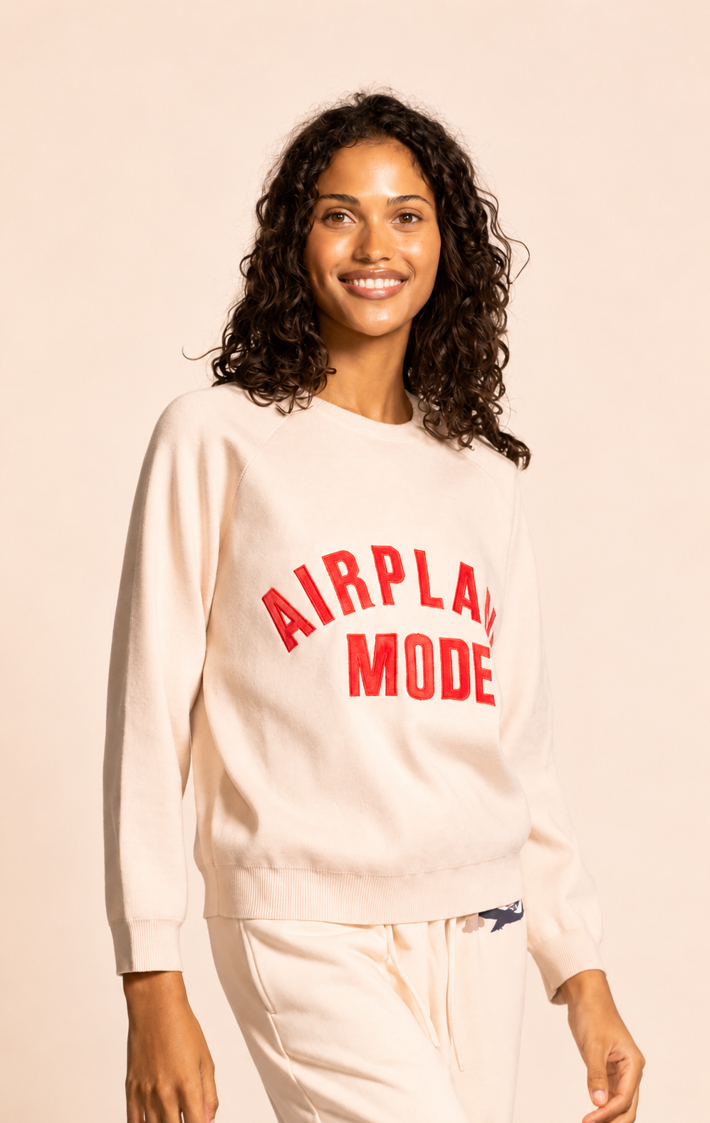 Airplane Mode III Sweater Pink