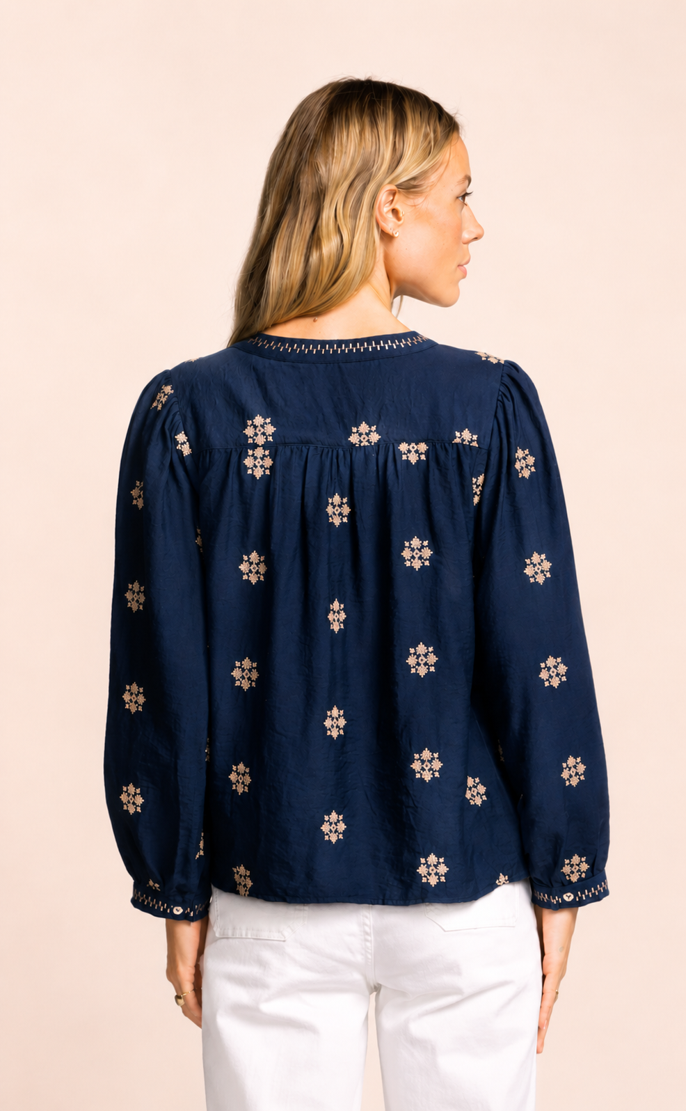 Carla Top Navy