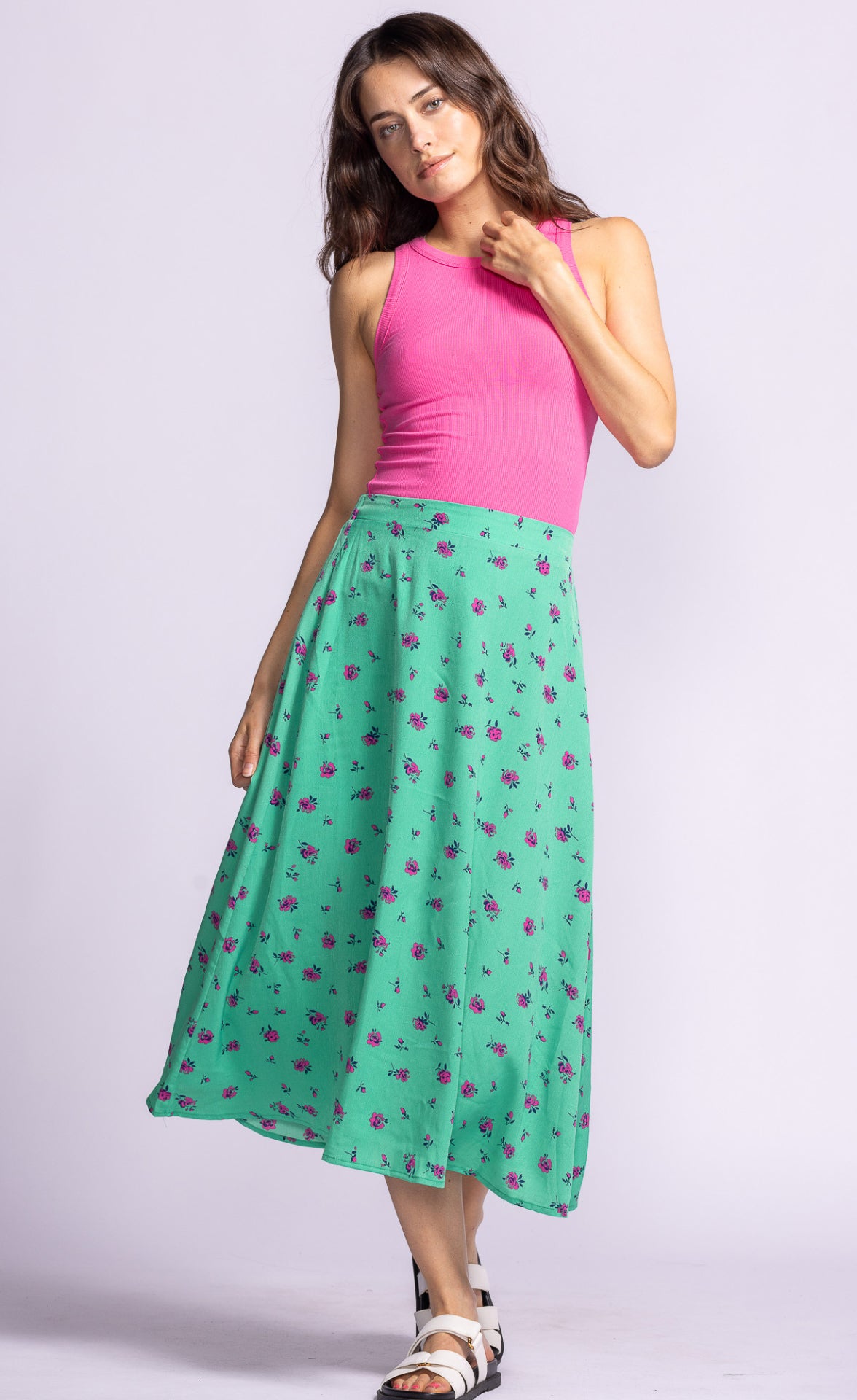 Vicky Skirt Green