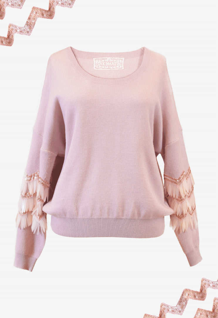 Angel Wings Sweater - Pink Martini Collection