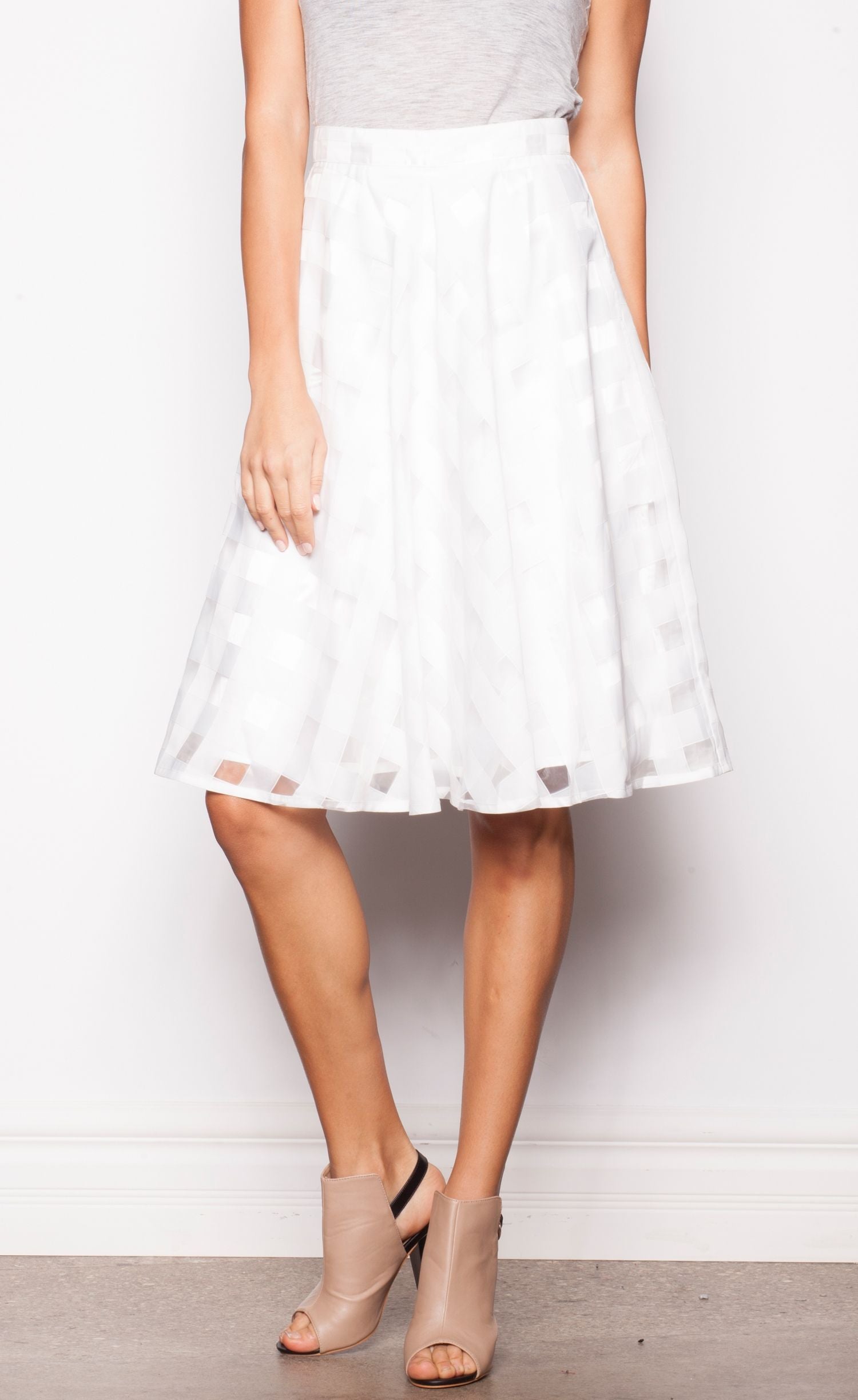 Dorothy Skirt White - Pink Martini Collection