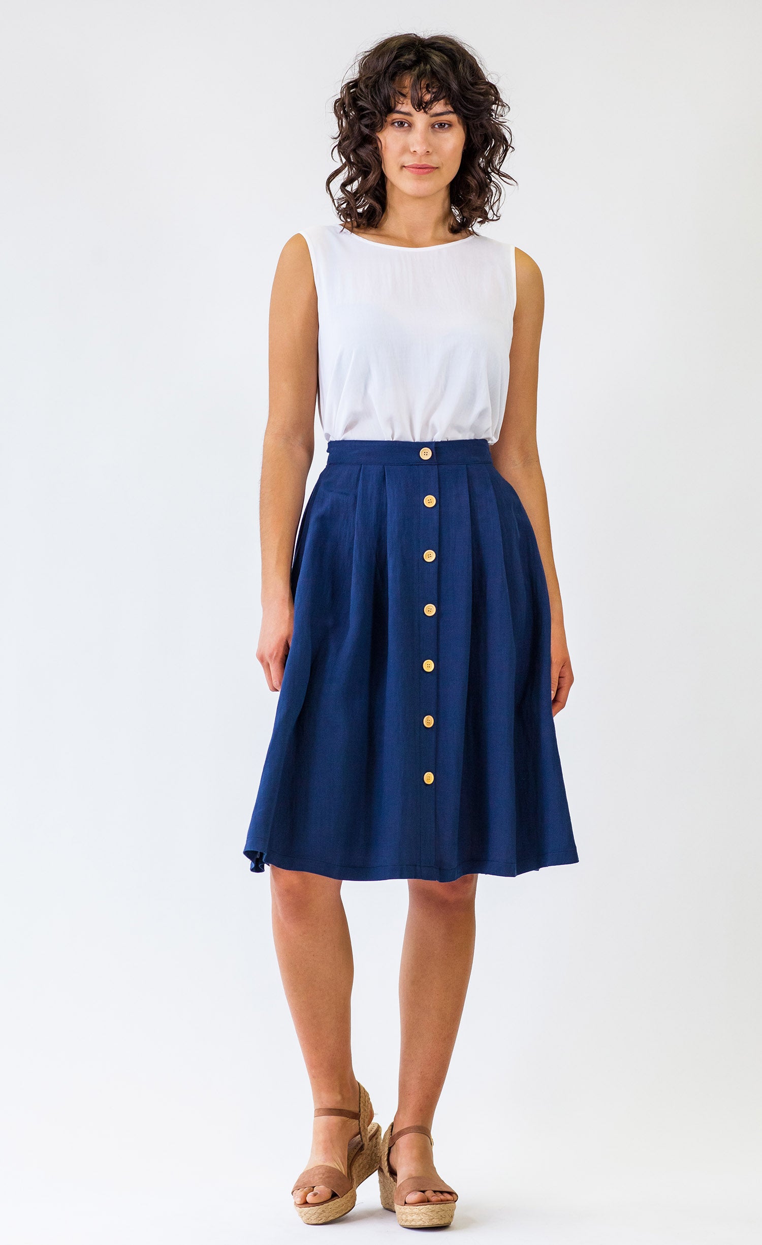 The Oceane Skirt - Pink Martini Collection