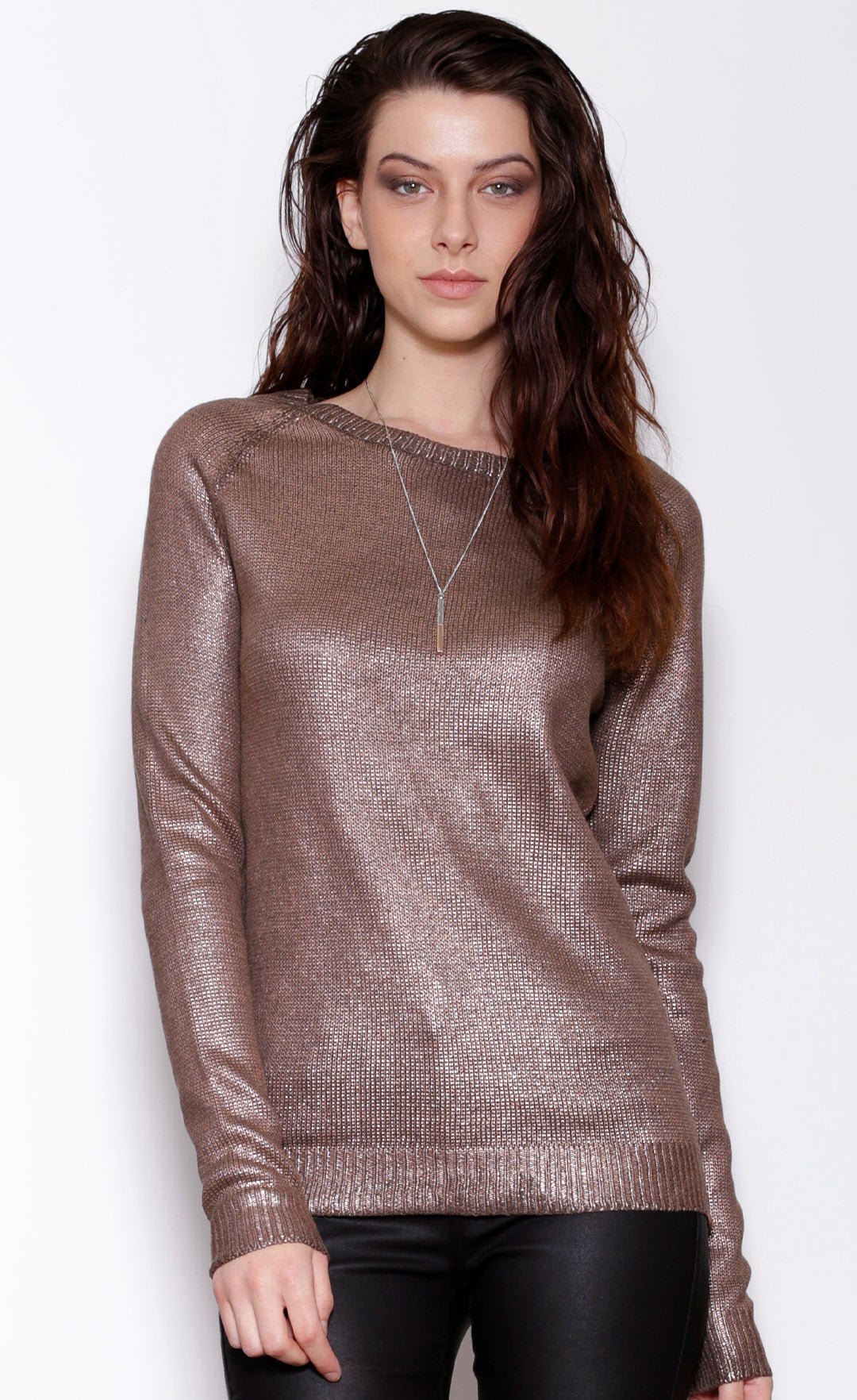 Rose Gold Sweater - Pink Martini Collection