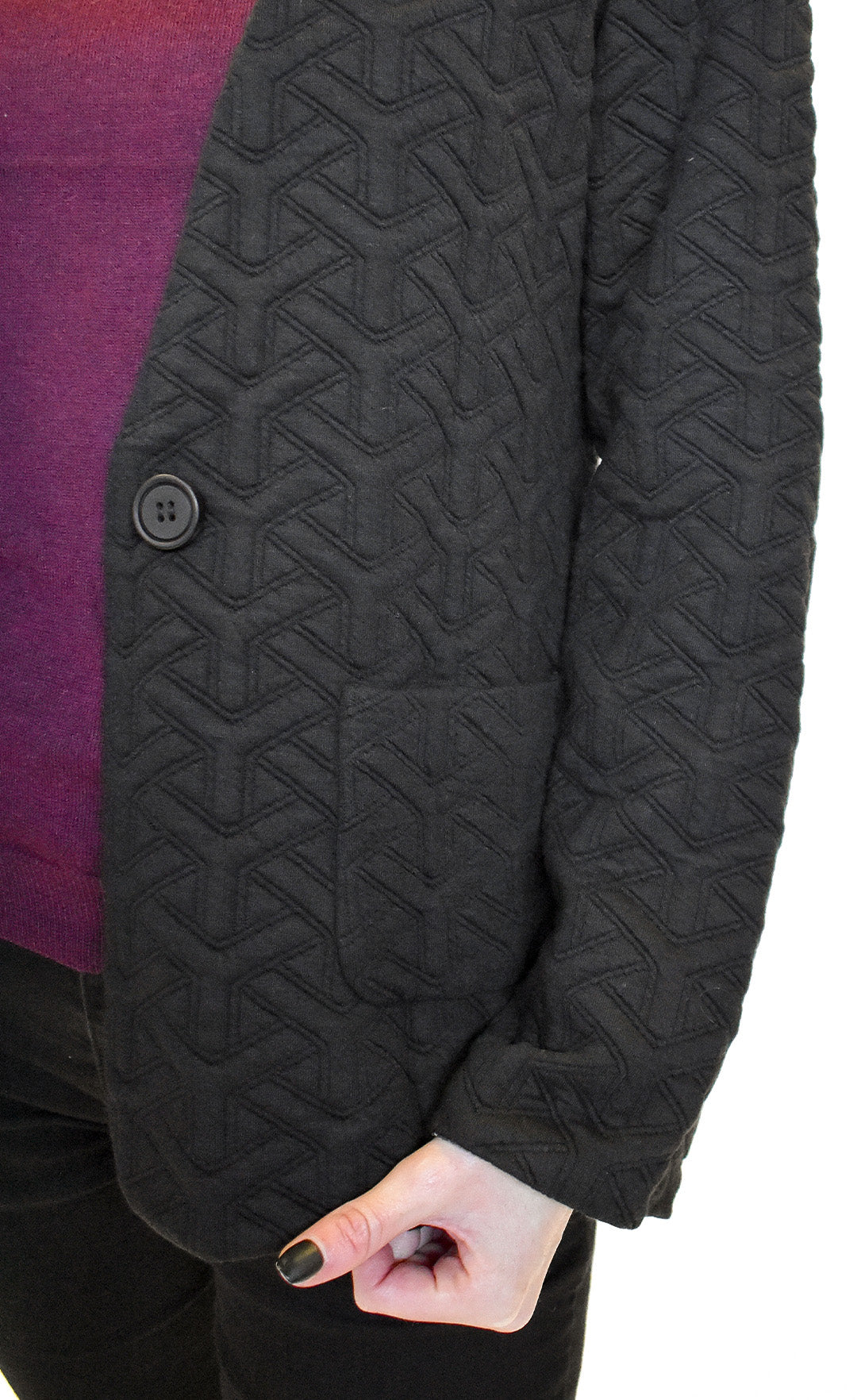Quilted Blazer - Pink Martini Collection