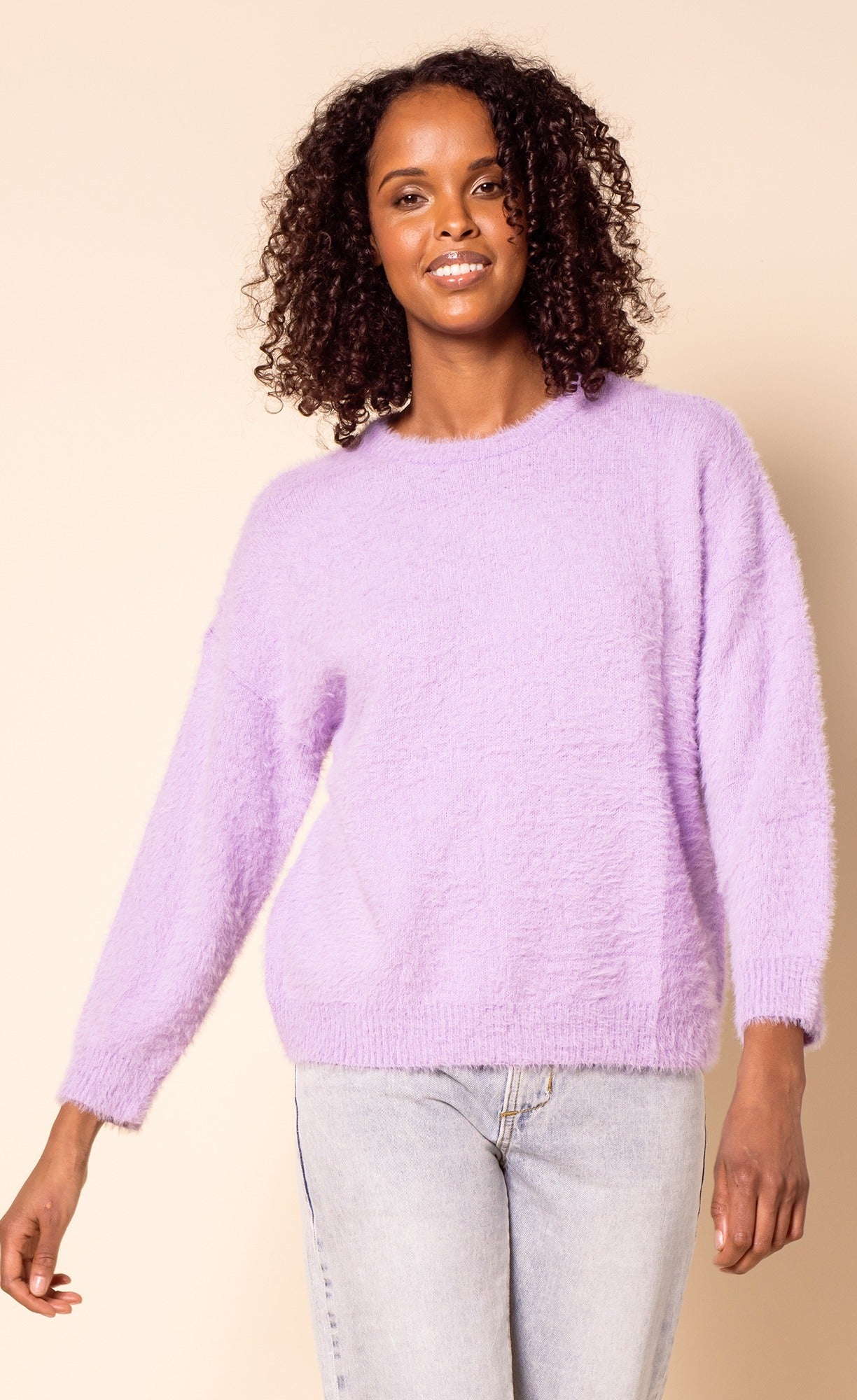 The Renee Sweater Lilac - Pink Martini Collection