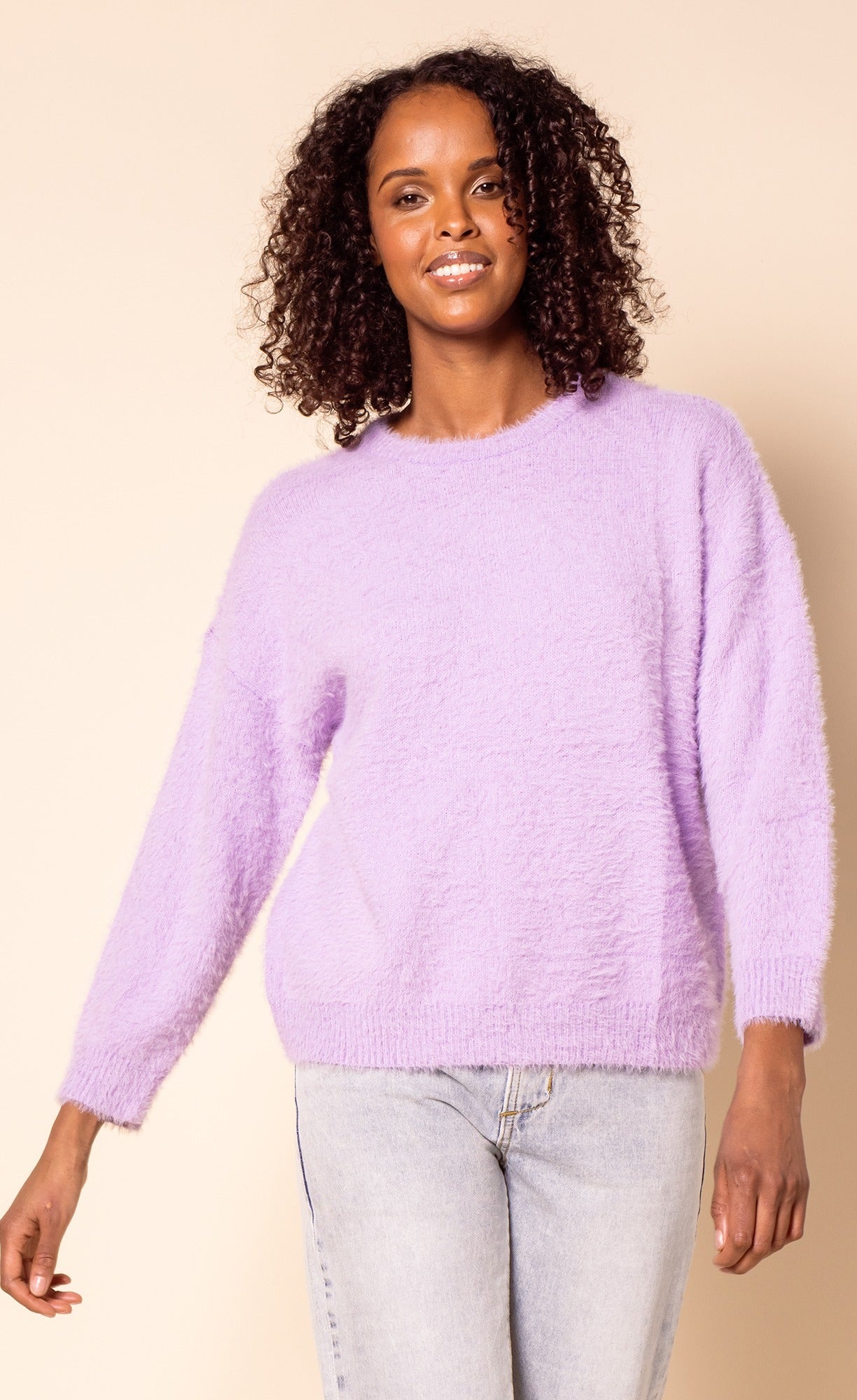 The Renee Sweater Lilac