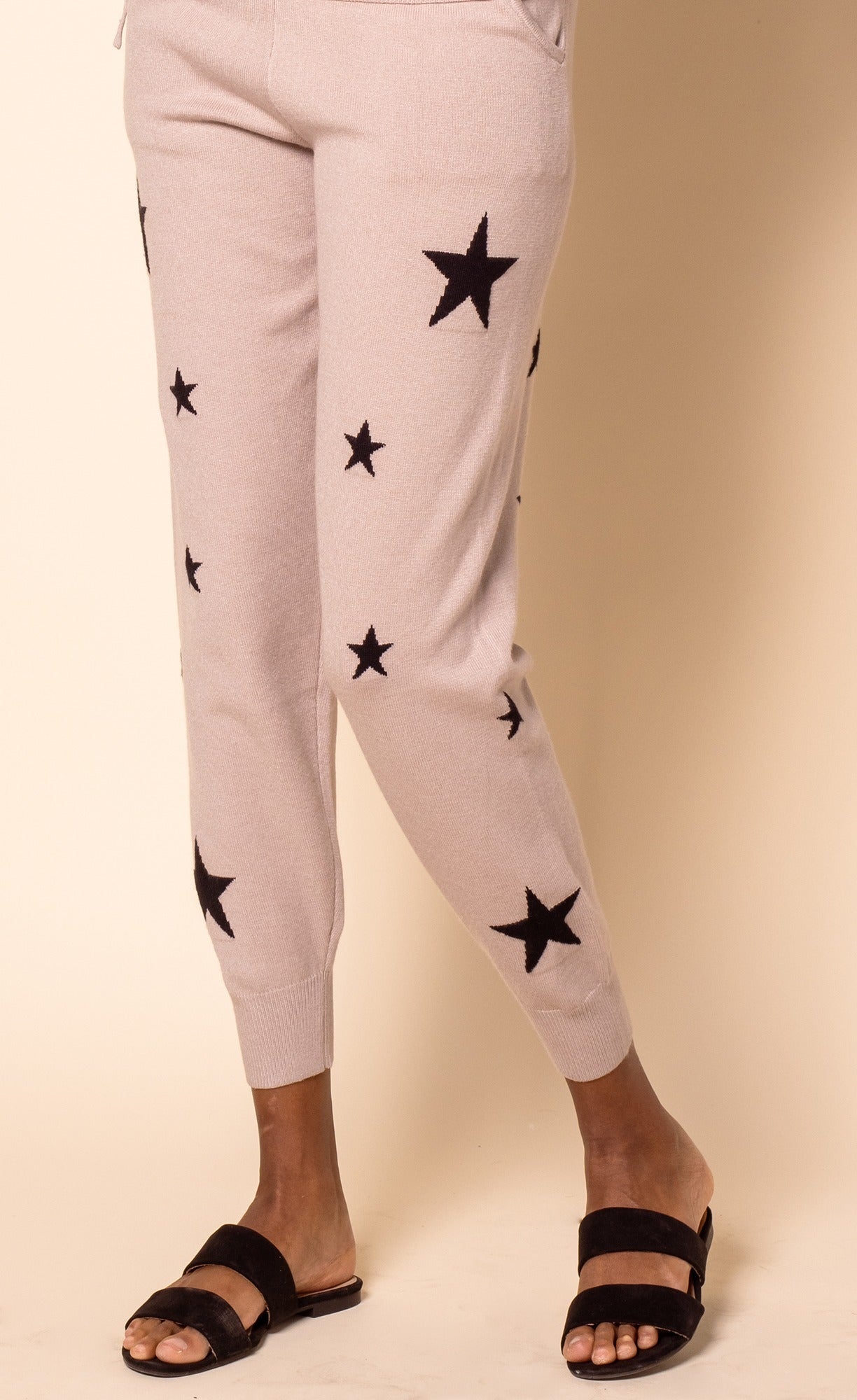 The Marbella Pants Taupe - Pink Martini Collection