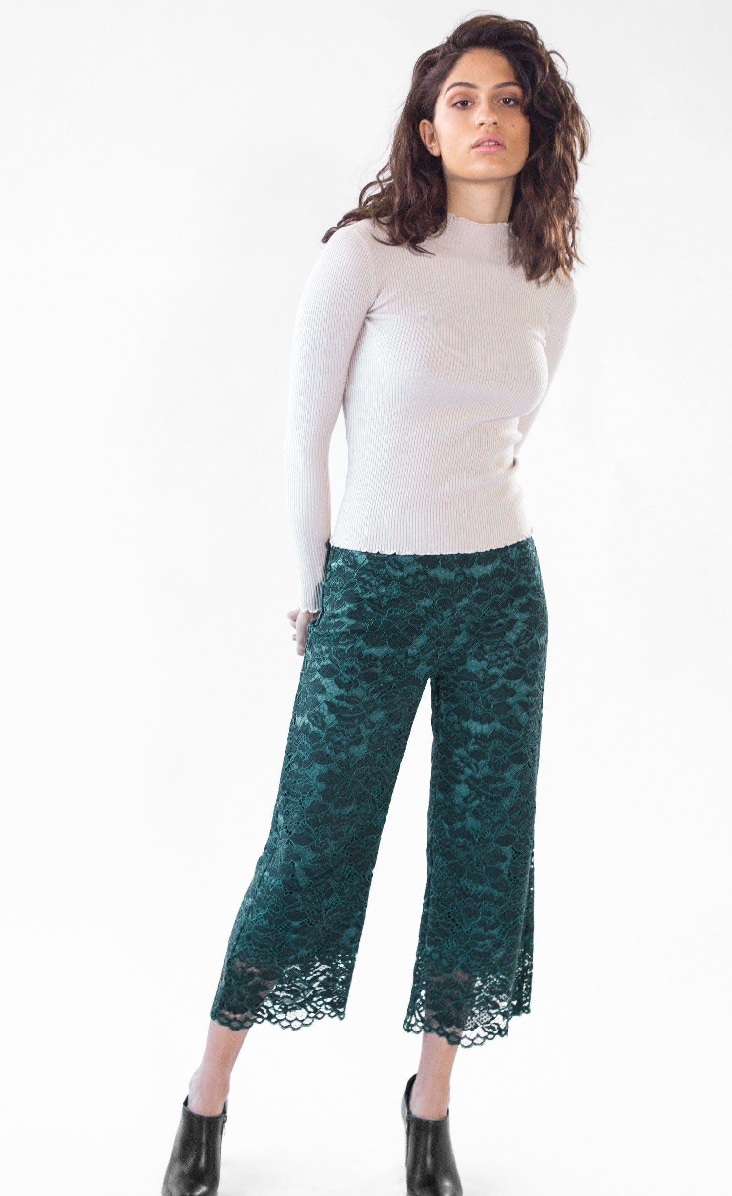 Lace Me Pants - Pink Martini Collection