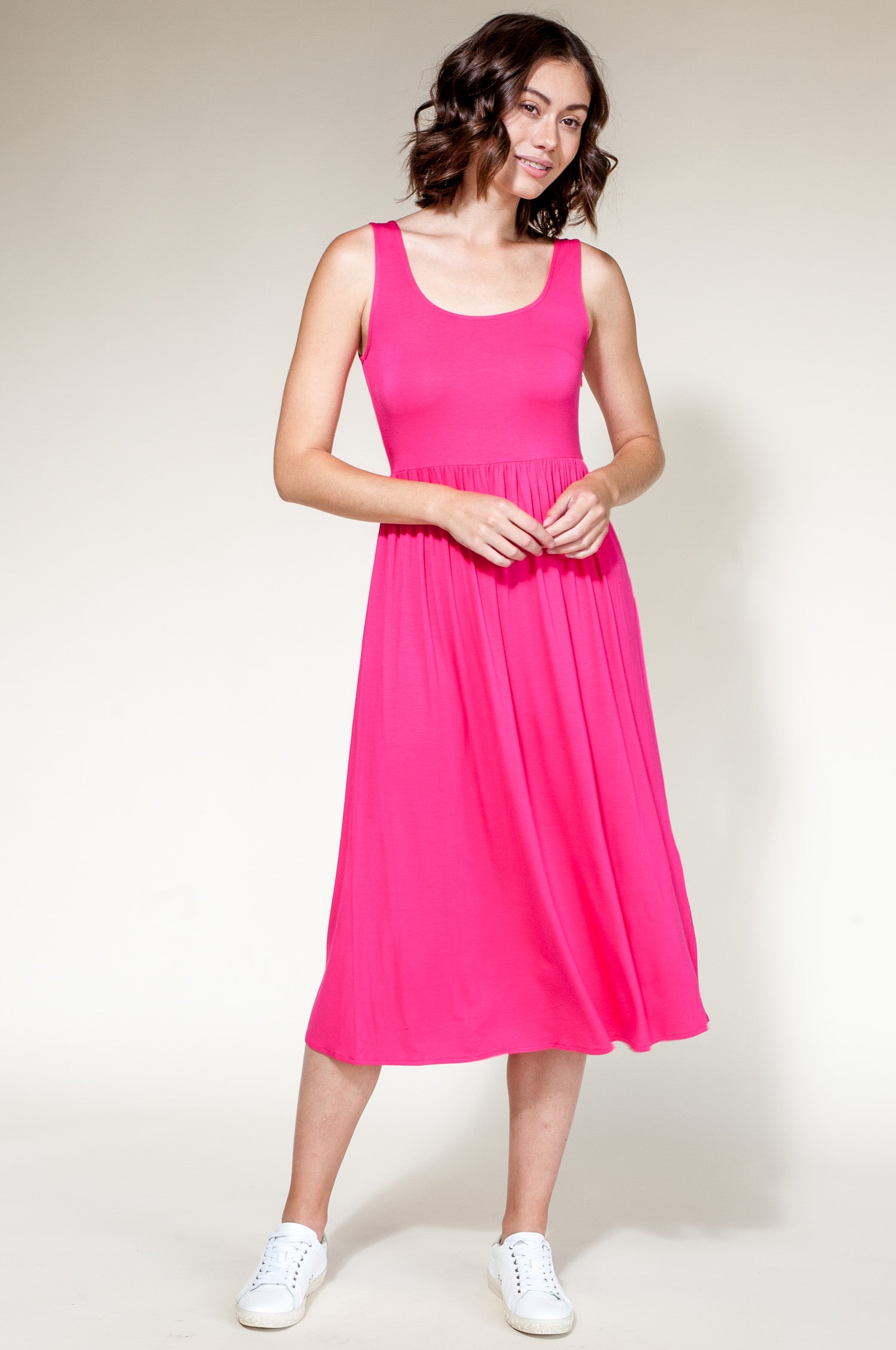 Lauren Dress Fuschia - Pink Martini Collection