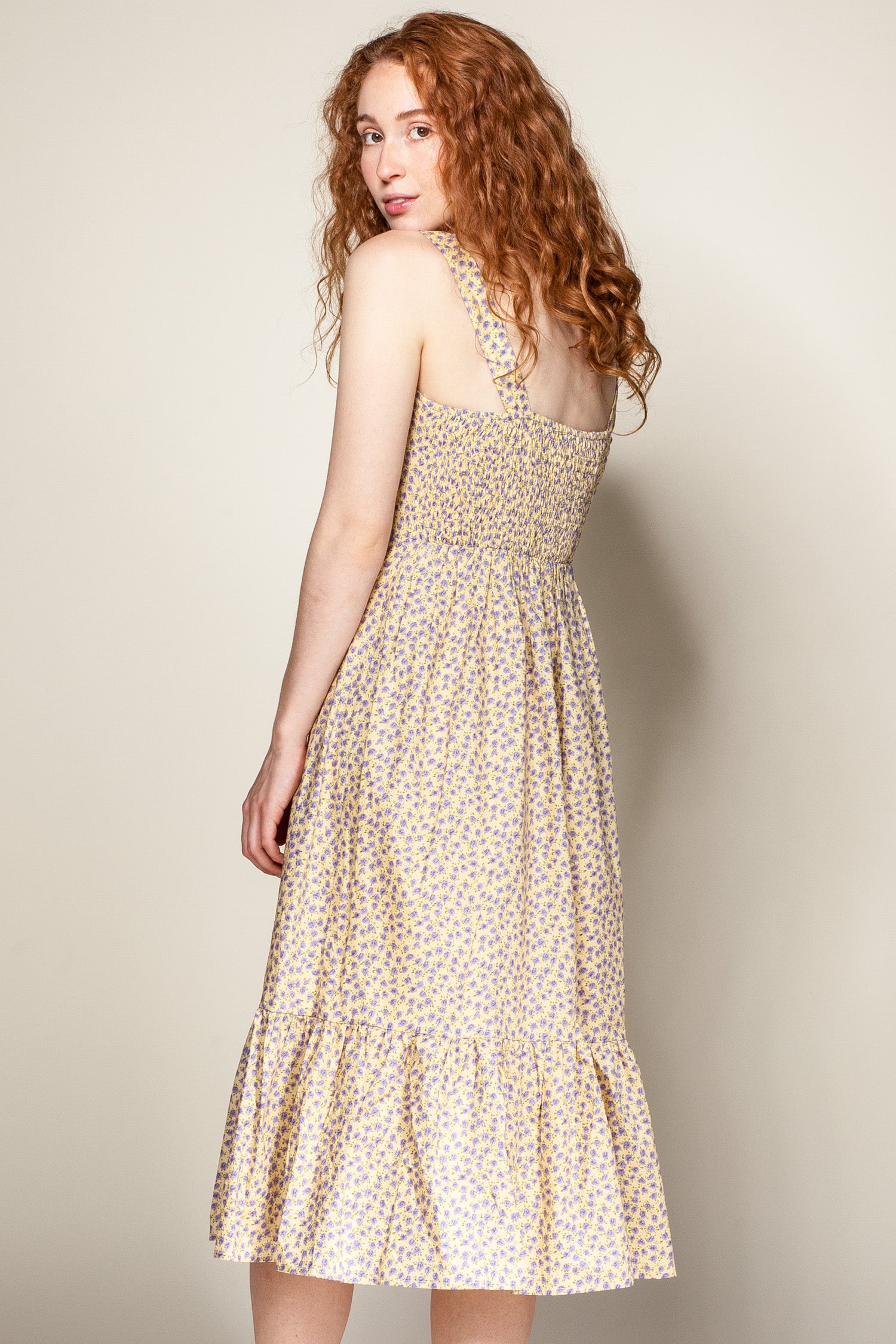 Olive Dress Yellow - Pink Martini Collection