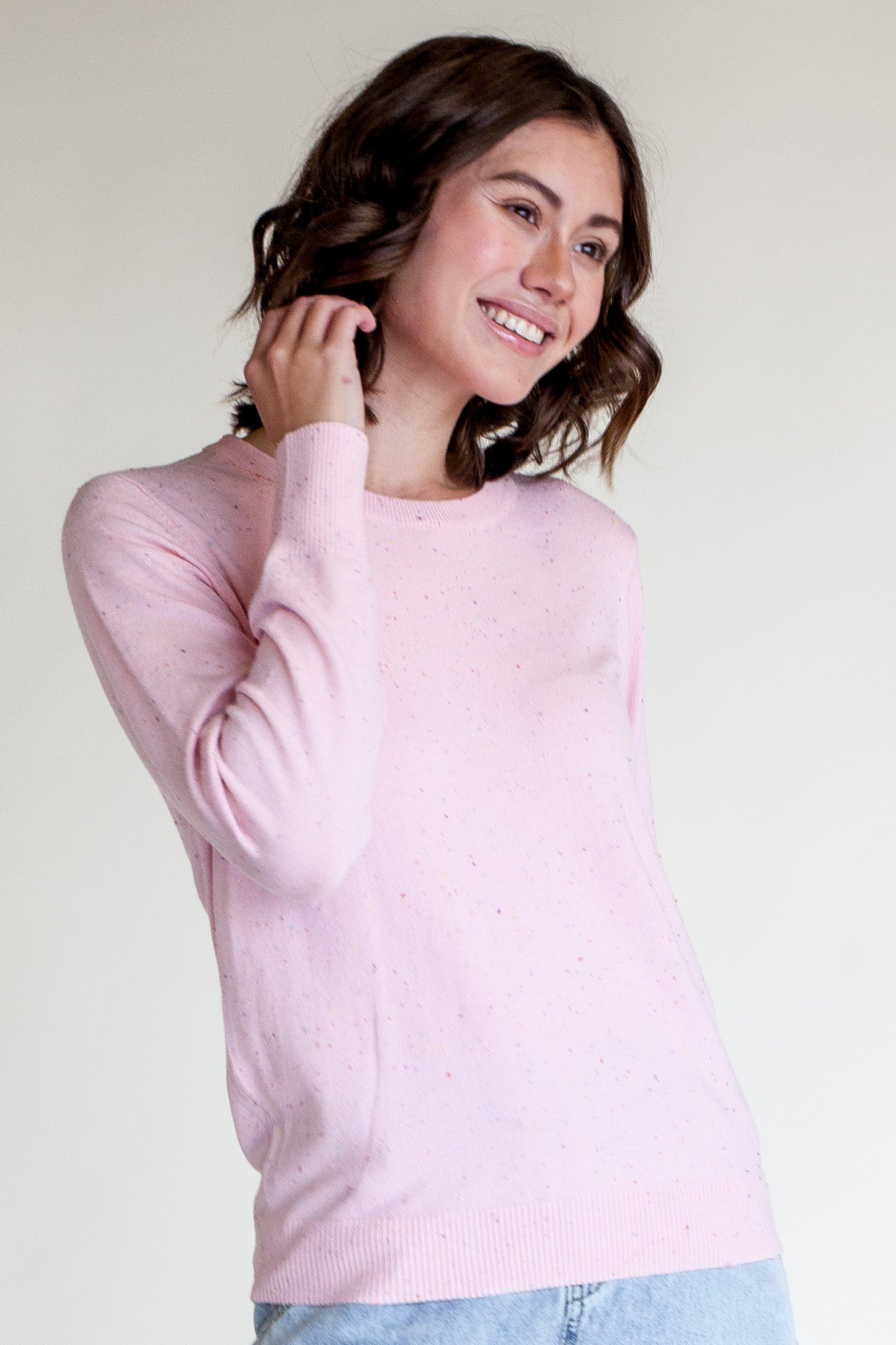 Confetti Sweater- Pink - Pink Martini Collection