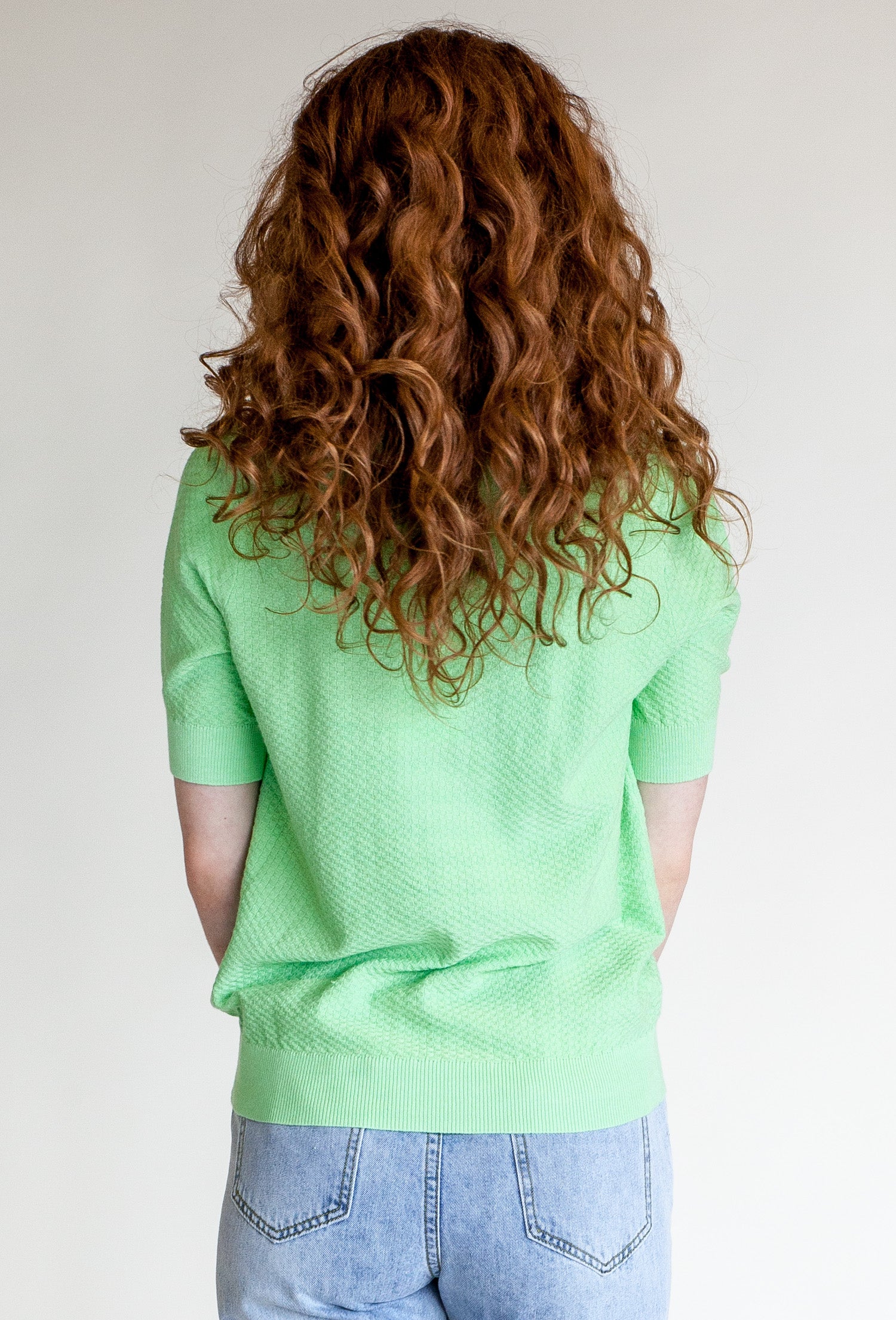 Polo Top Green - Pink Martini Collection