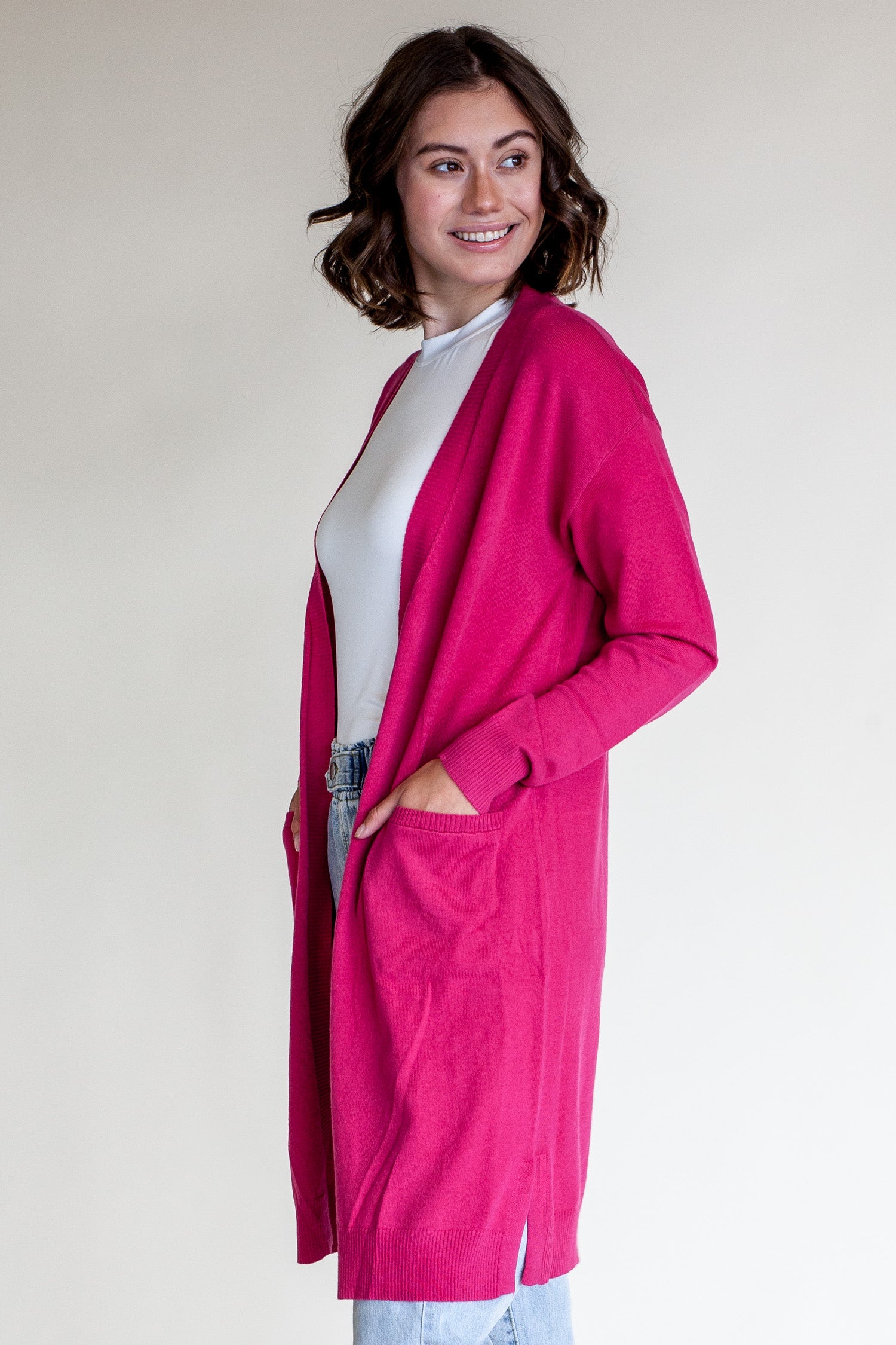 Cozy Sunday Cardi - Pink - Pink Martini Collection