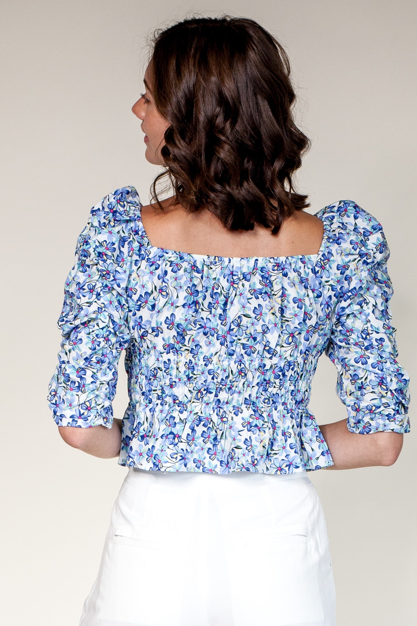 Provence Top Blue - Pink Martini Collection