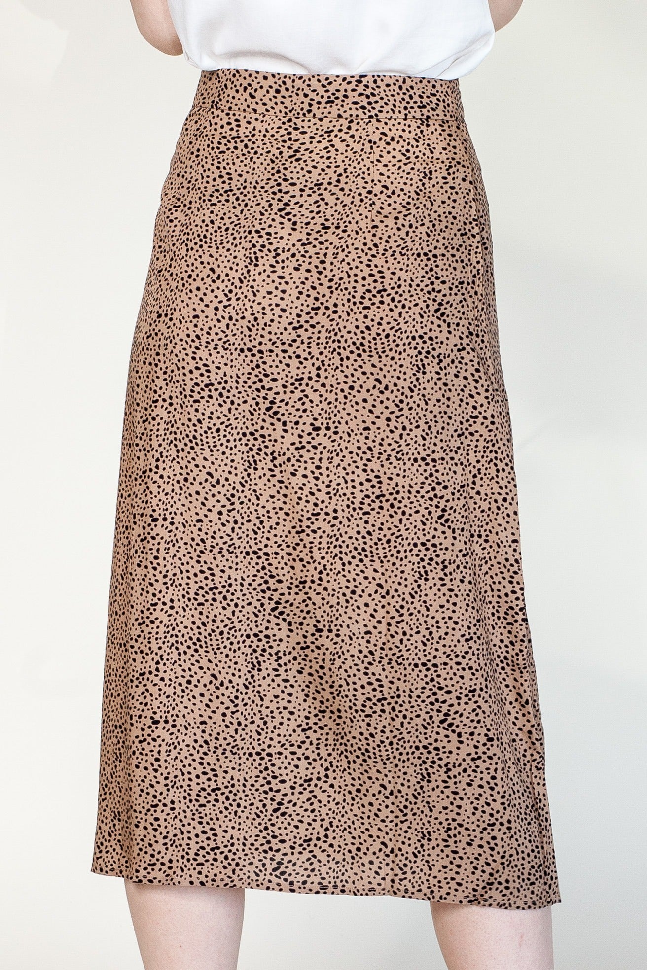 Sahara Skirt- Beige - Pink Martini Collection