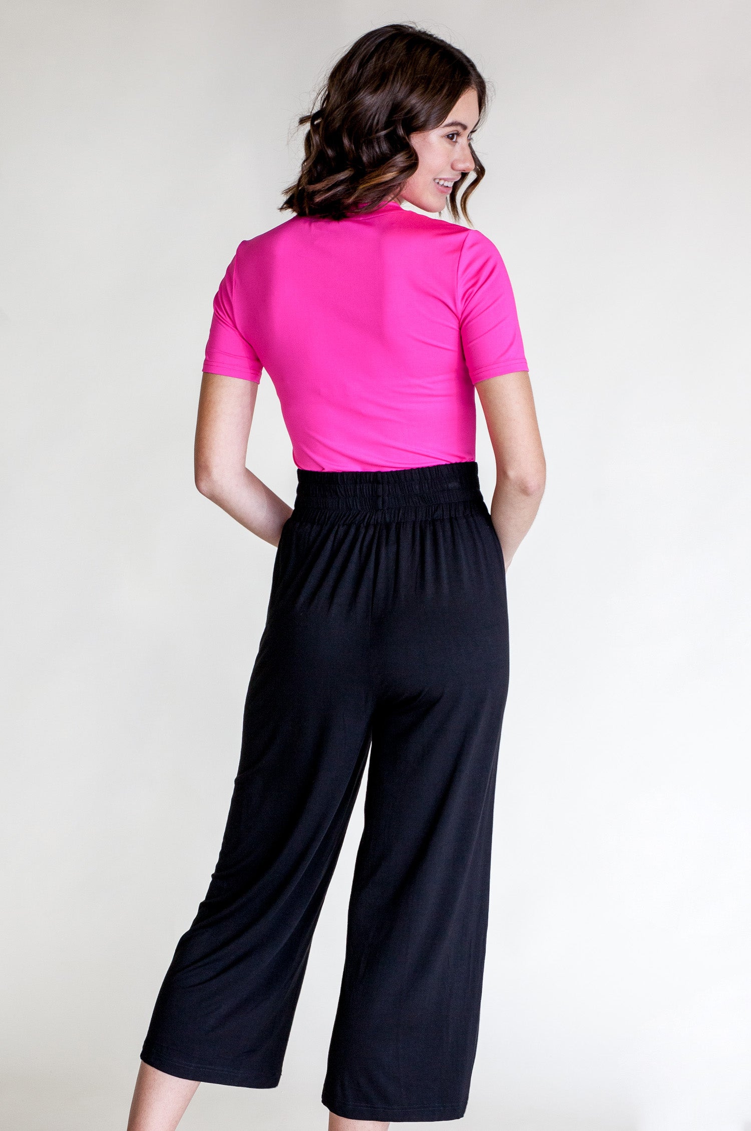 Relax Max Pants Black - Pink Martini Collection