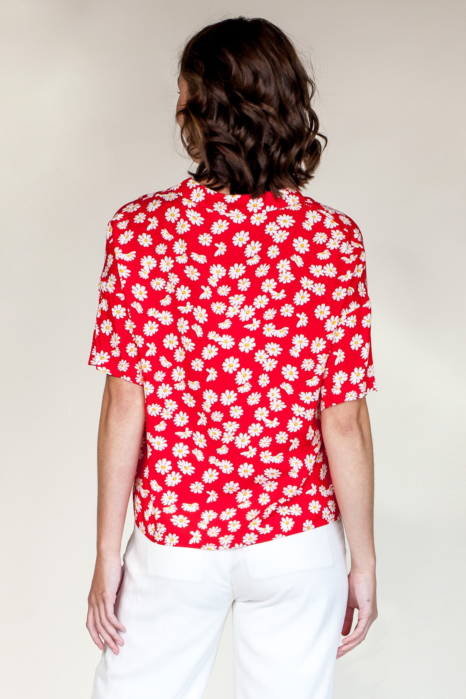 Floral for me top Red - Pink Martini Collection