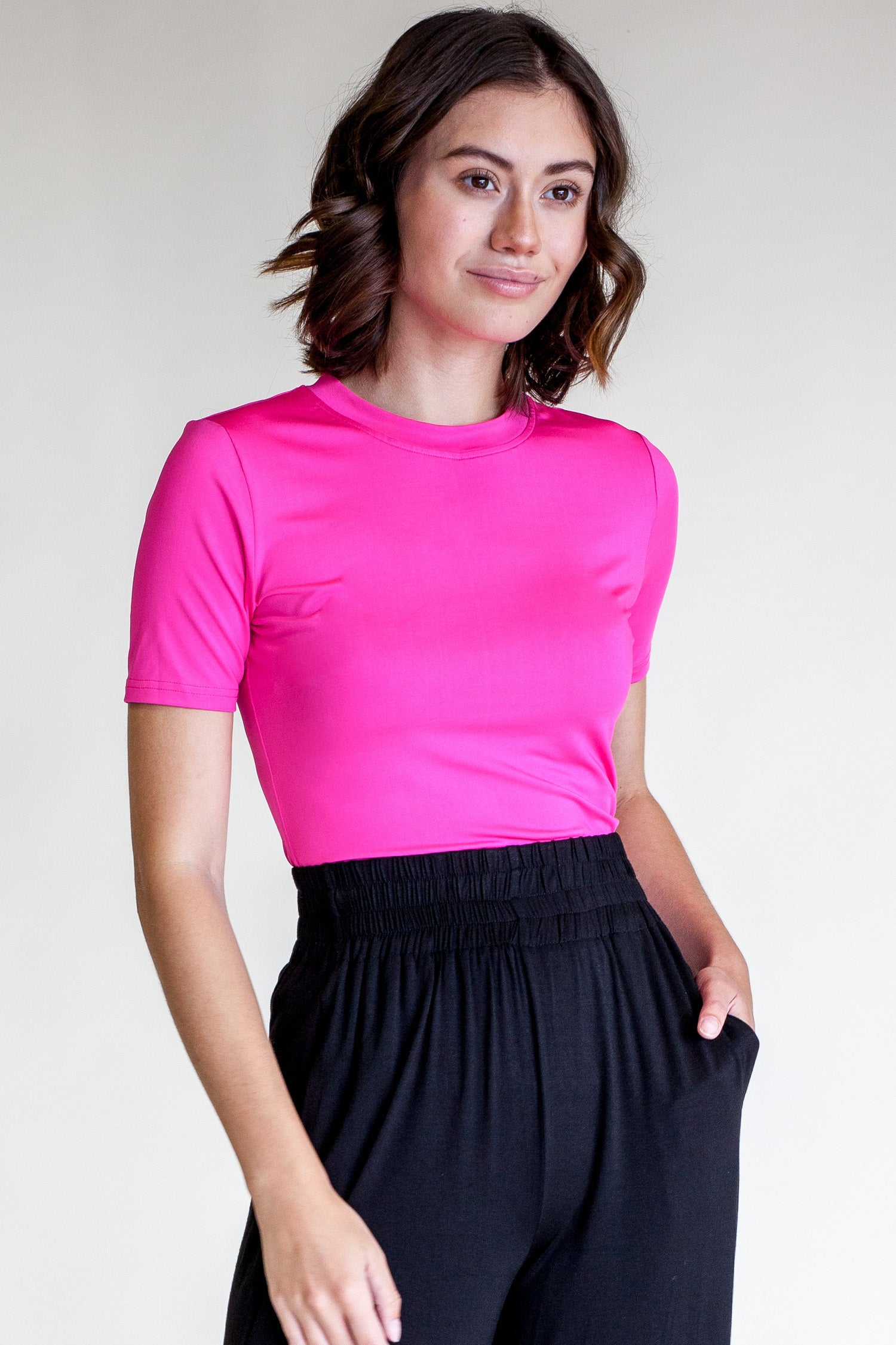 Soccer mom tee Fuschia Pink - Pink Martini Collection