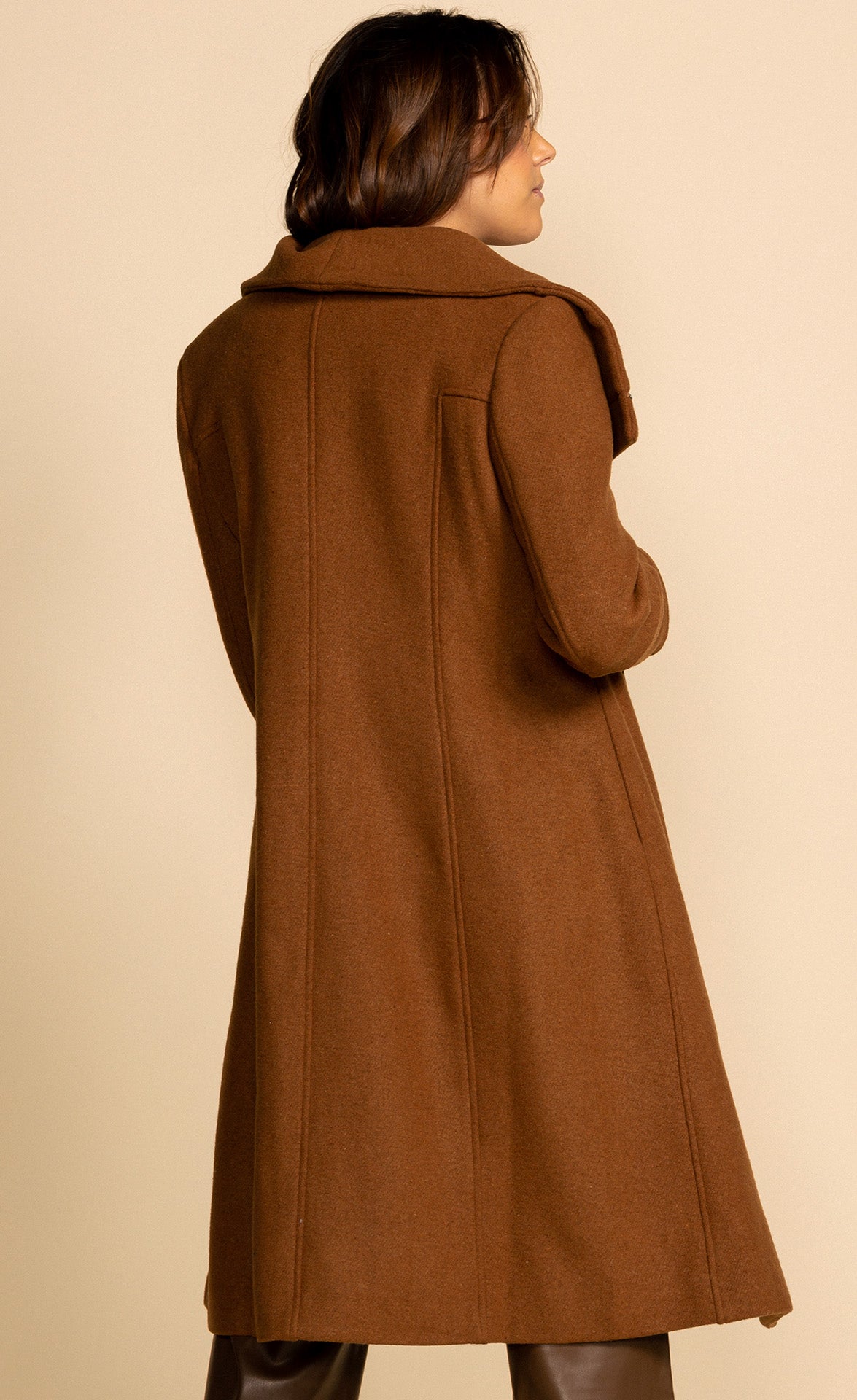 Narla Teddy Coat Camel - Pink Martini Collection