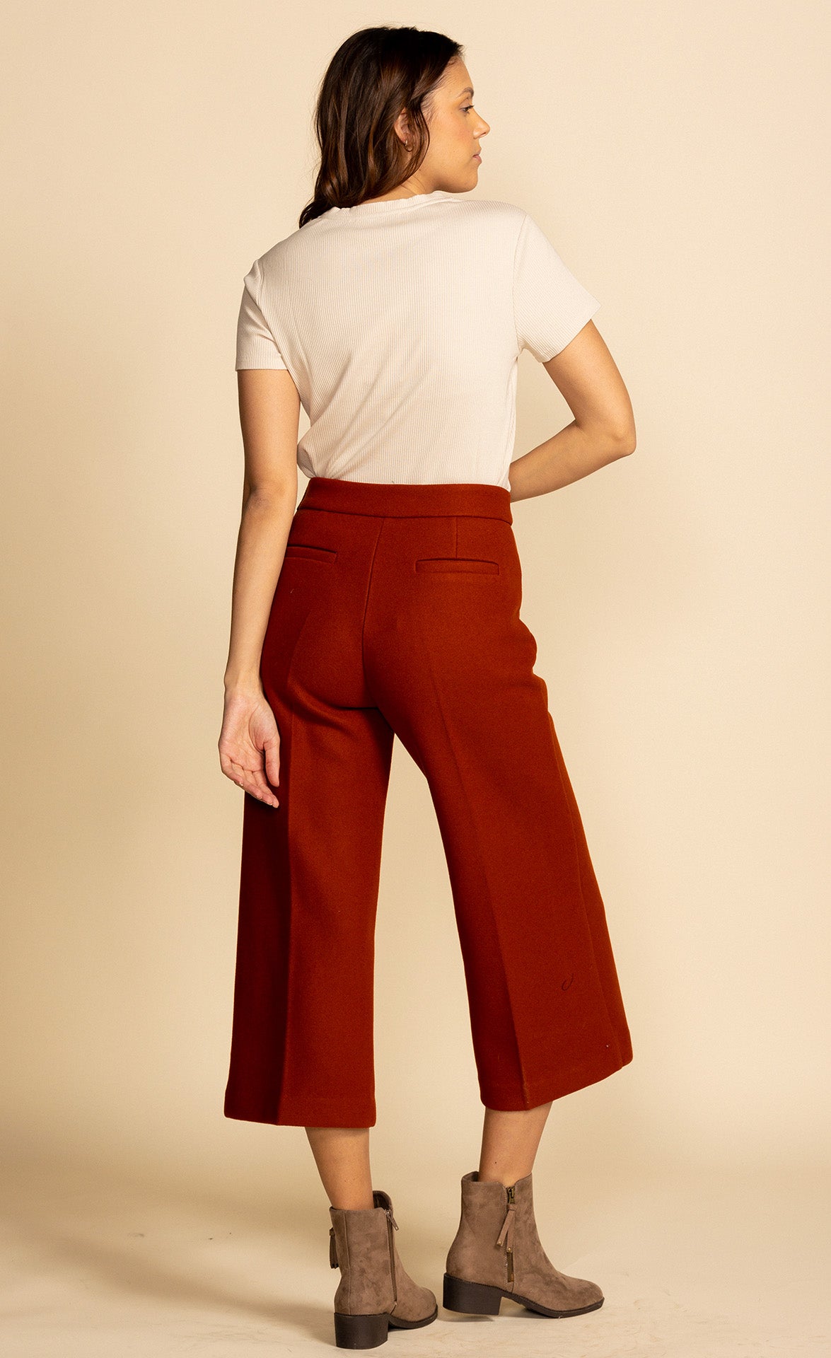 The Nadia Pants Rust - Pink Martini Collection