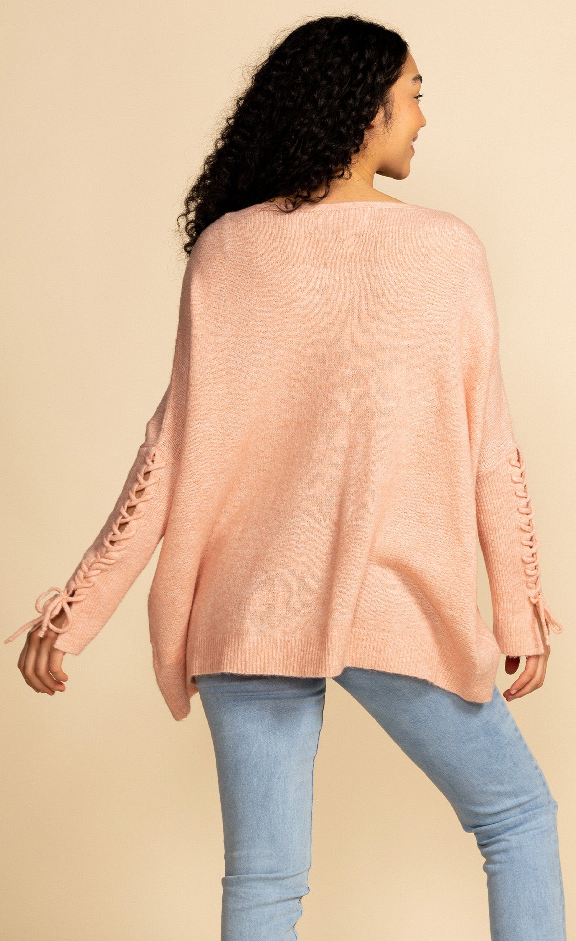 Tina Knit Pullover Peach - Pink Martini Collection