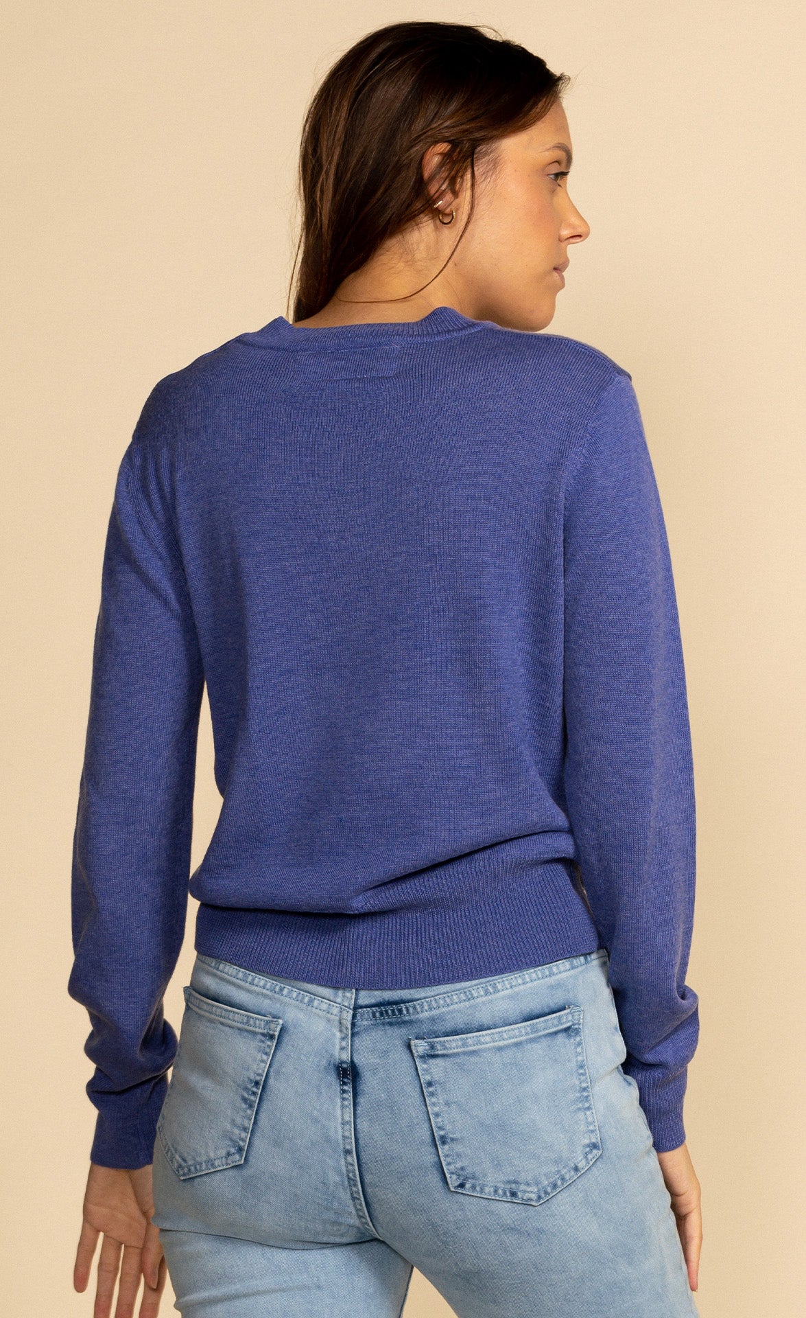 Kelci Sweater Blue - Pink Martini Collection