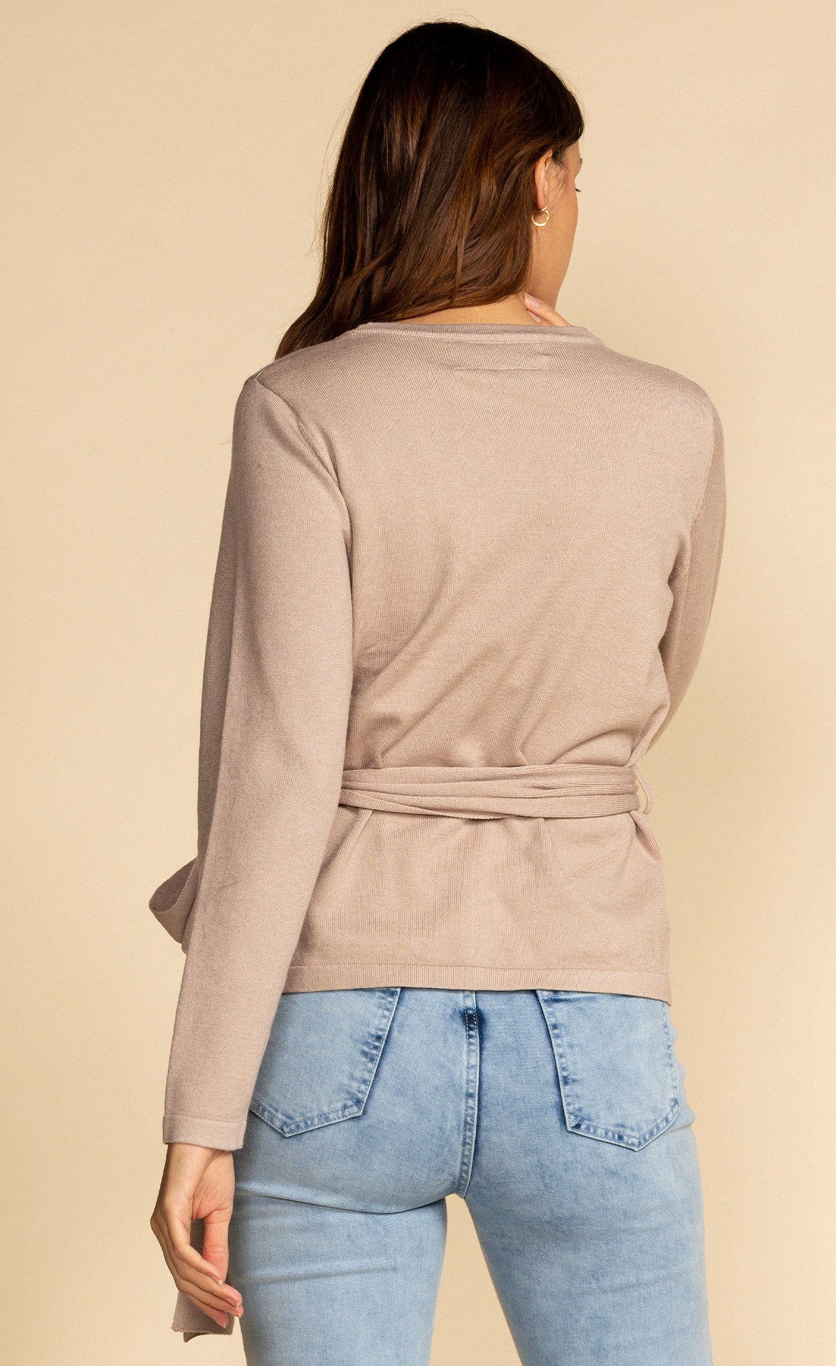 Myla Sweater Beige - Pink Martini Collection