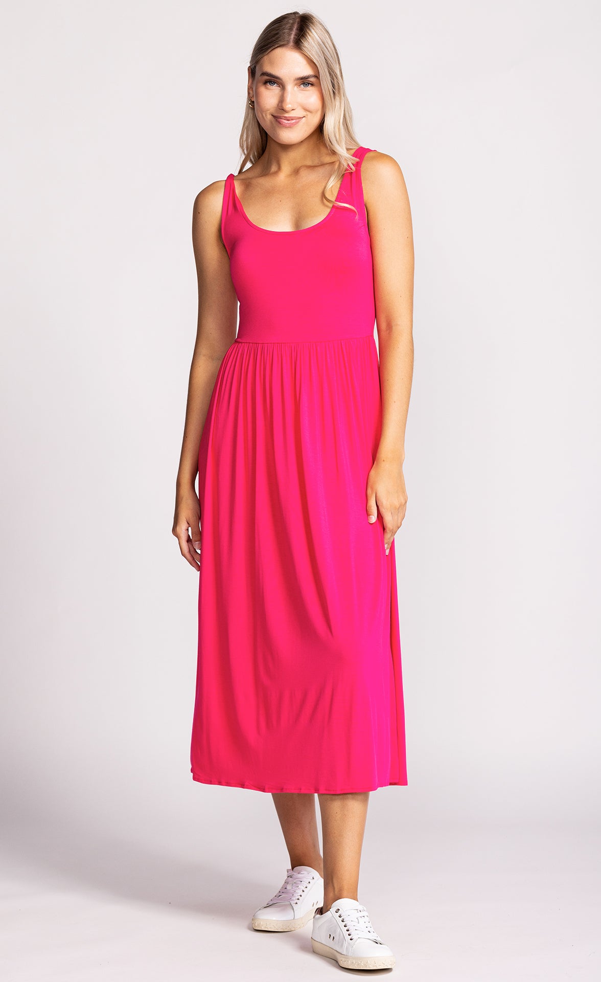 Lorna Dress Fuschia - Pink Martini Collection