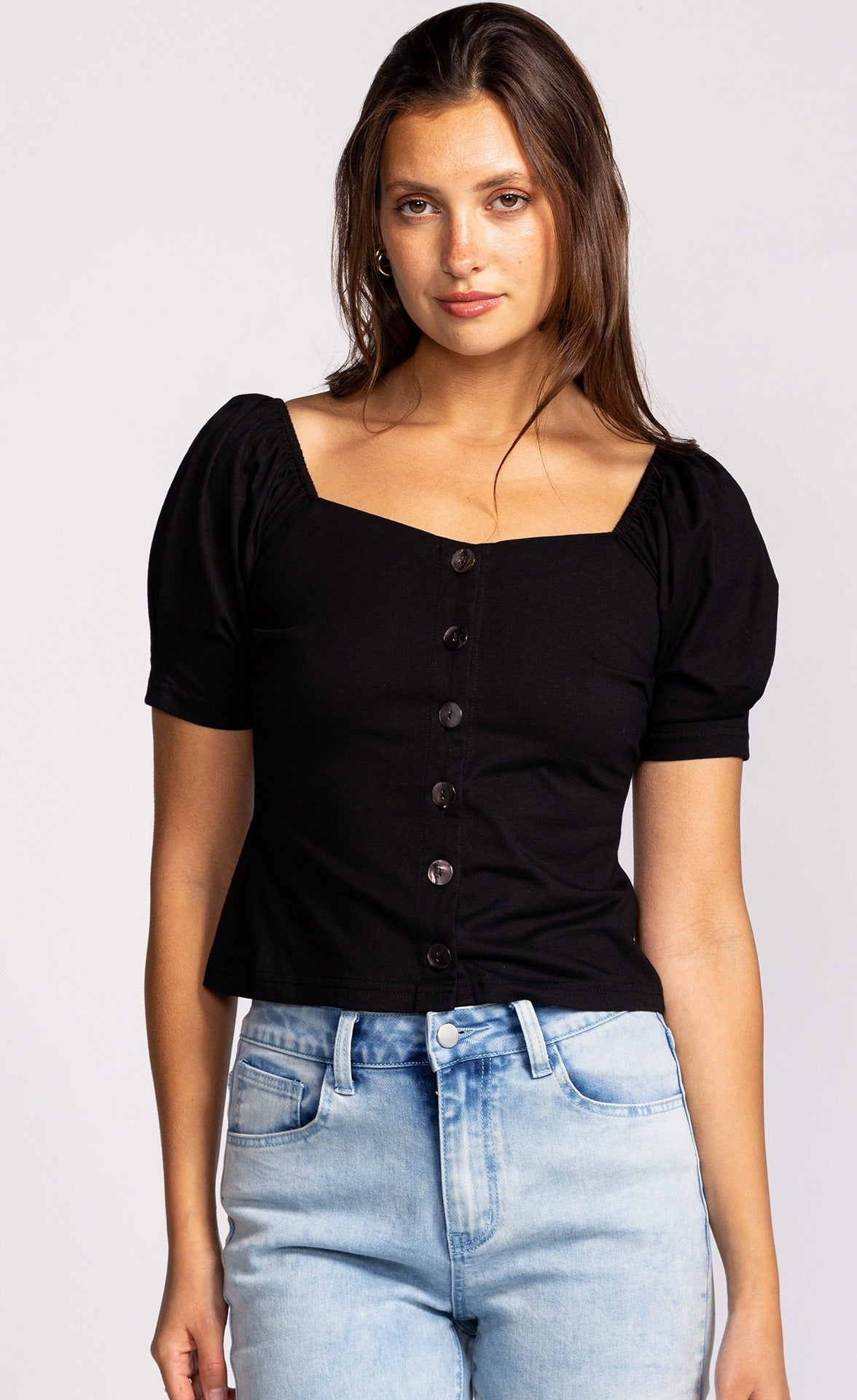 Molly Top Black - Pink Martini Collection