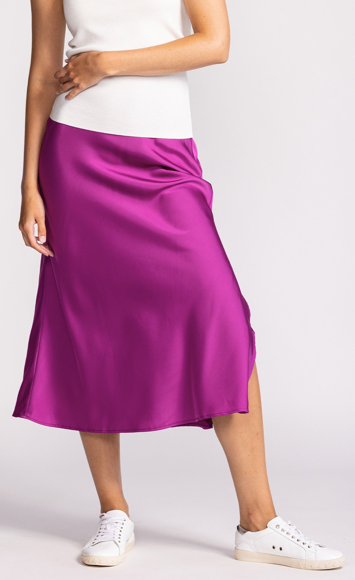 Charmaine Skirt-Purple - Pink Martini Collection