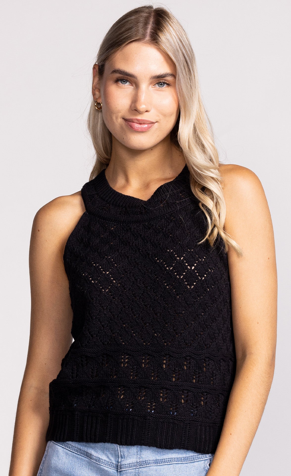 Londyn Top Black - Pink Martini Collection