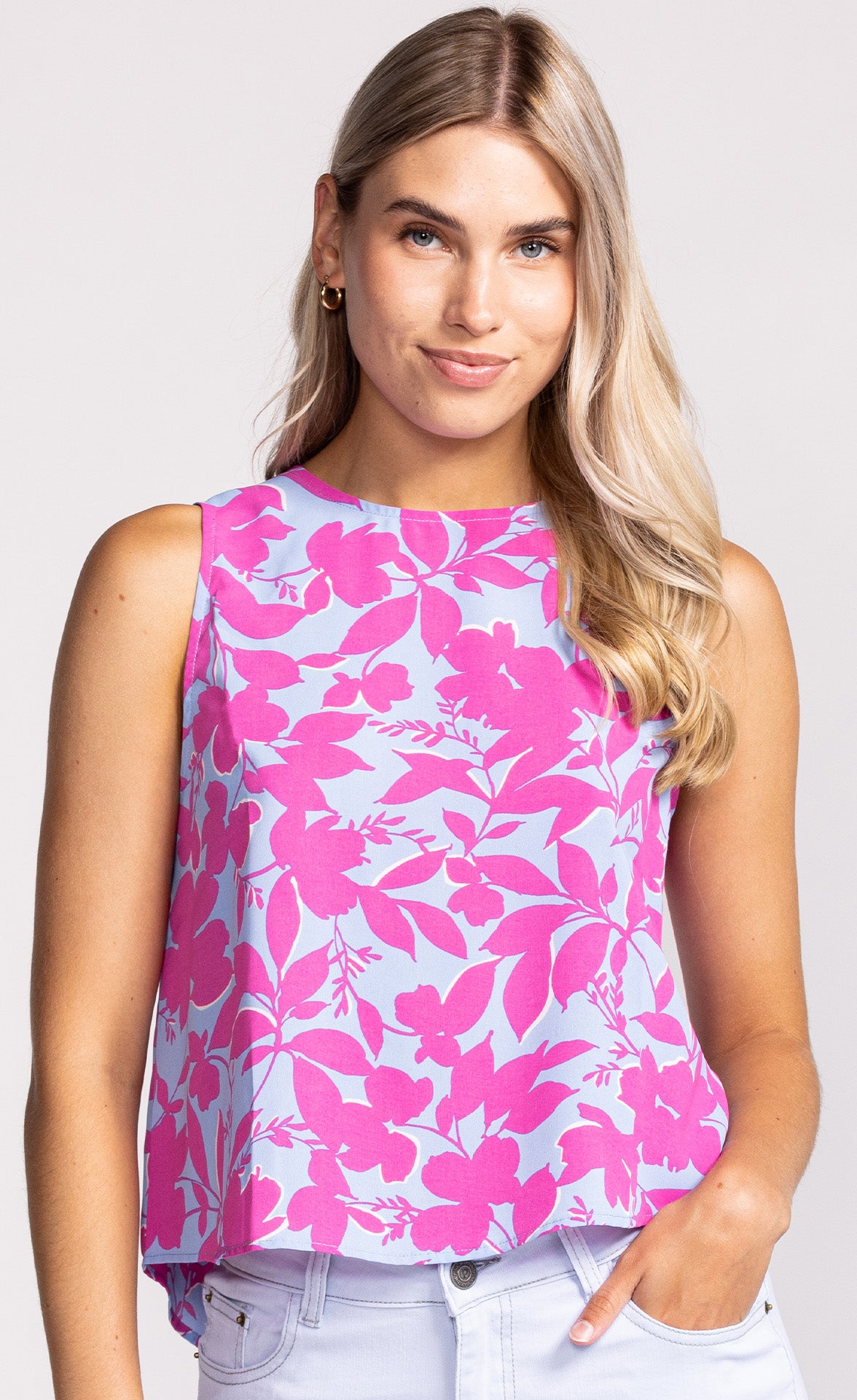 Charlene Top Pink - Pink Martini Collection