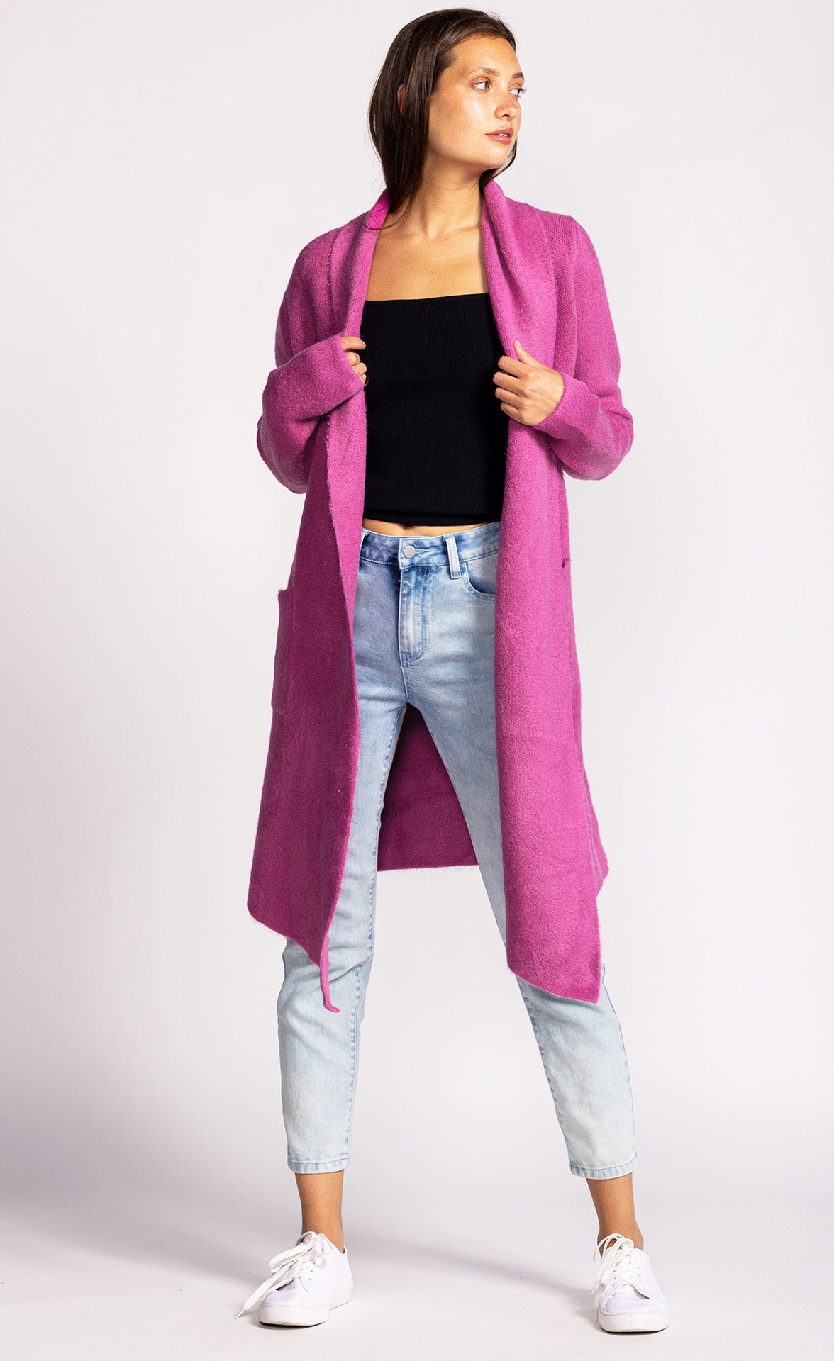The Stockport Jacket- Berry - Pink Martini Collection